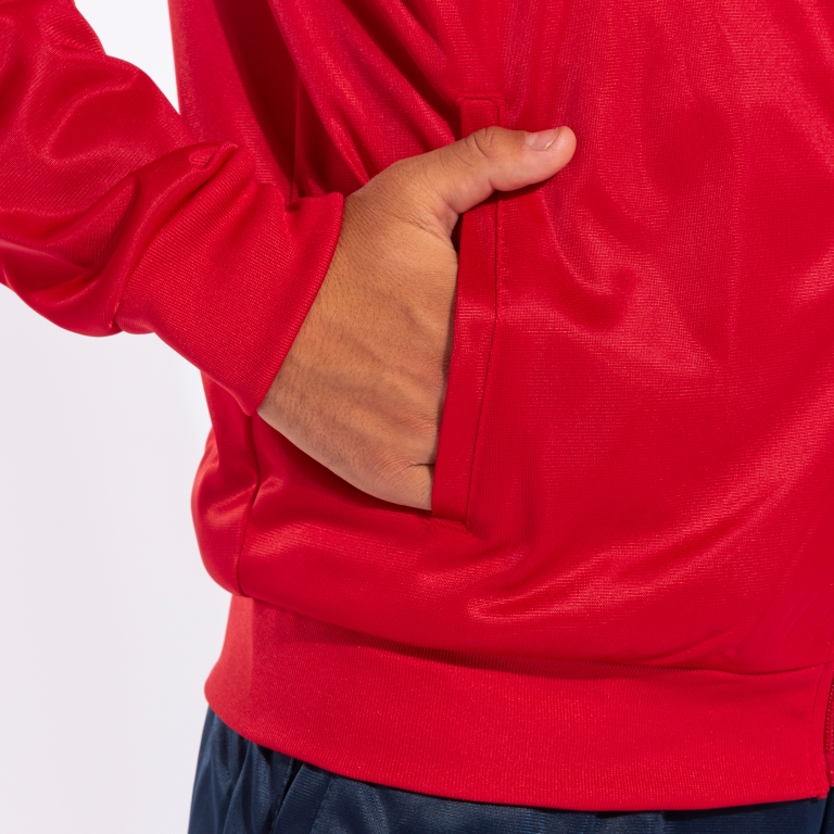 Спортивный костюм кофта, штаны мужской JOMA Columbus Tracksuit 102742.603 M красный фото5