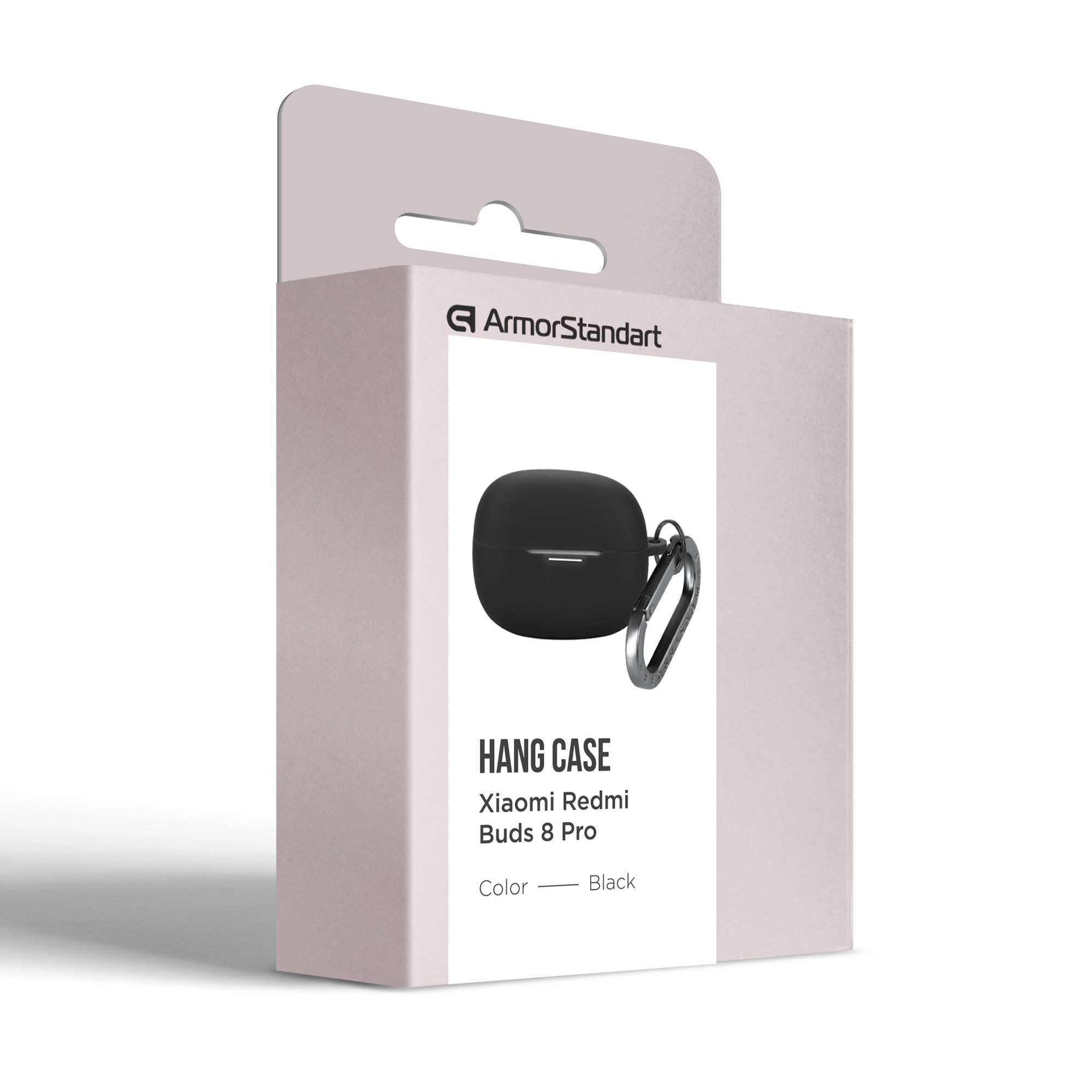 Чехол ArmorStandart Hang Case для Xiaomi Redmi Buds 8 Pro Black (ARM91108) фото3
