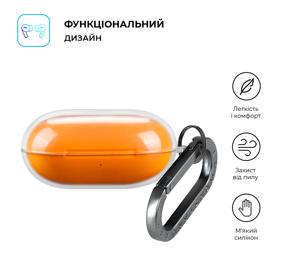 Чехол ArmorStandart Air для Beats Powerbeats Pro 2 Clear (ARM83980) фото2