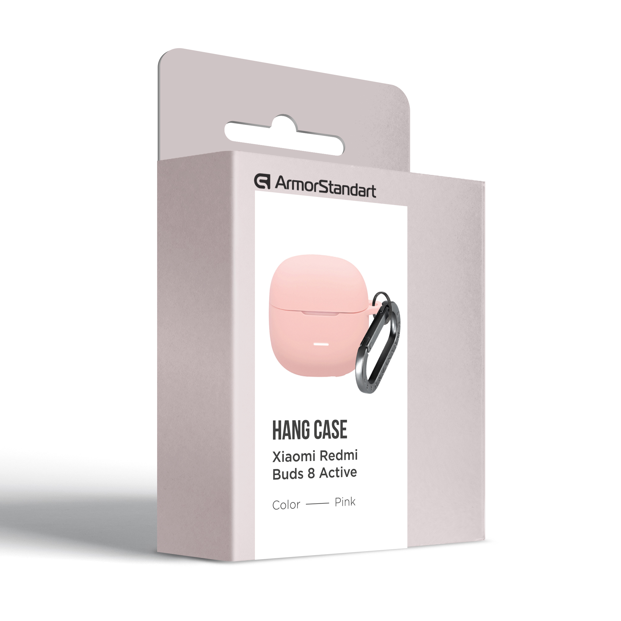 Чехол ArmorStandart Hang Case для Xiaomi Redmi Buds 8 Active Pink (ARM91298) фото3