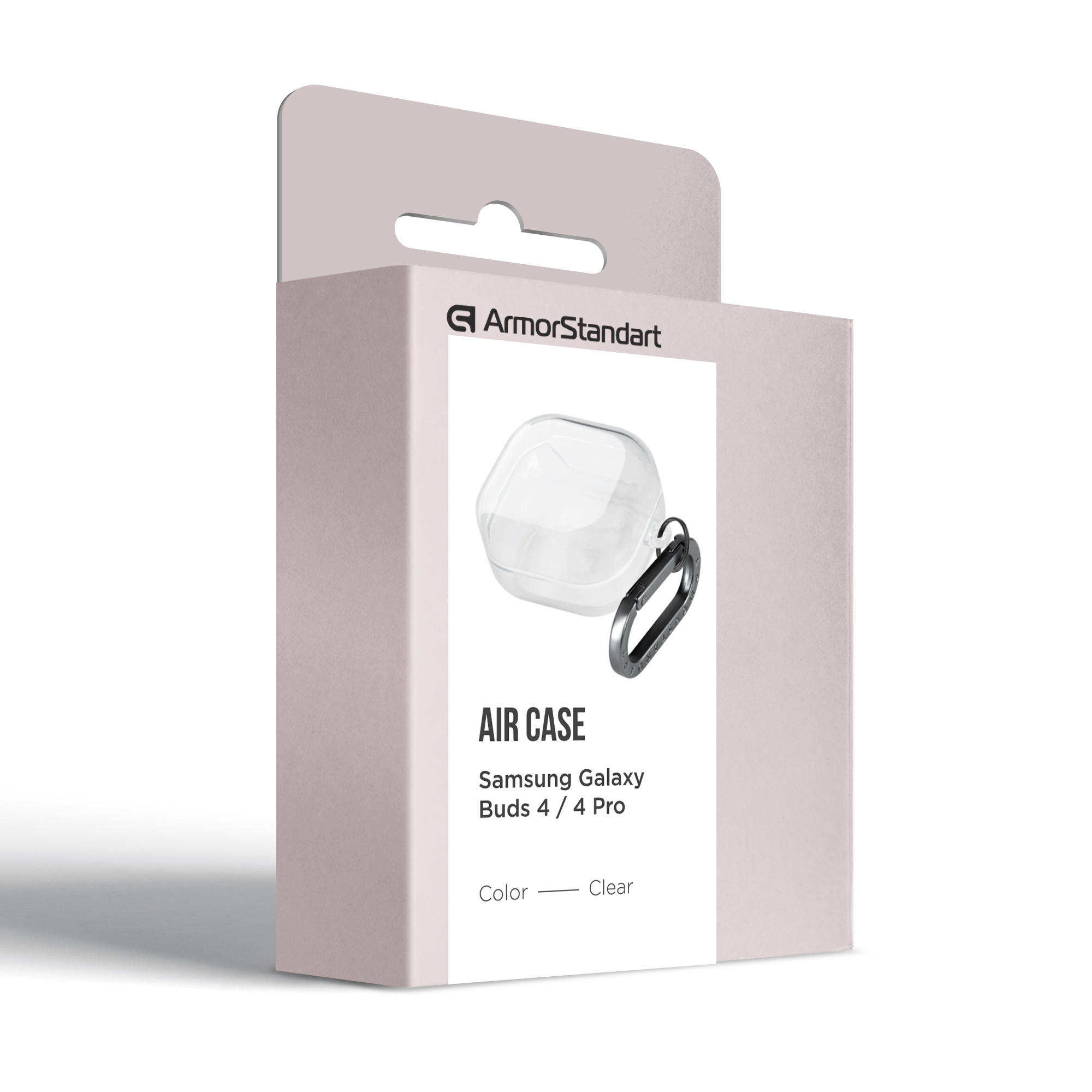 Чехол ArmorStandart Air для Samsung Galaxy Buds 4 / 4 Pro Clear (ARM91194) фото3