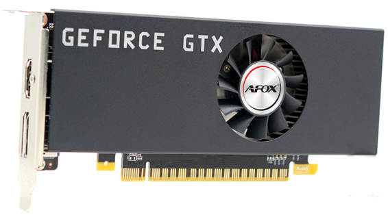 Видеокарта AFOX GeForce GTX 1050 Ti 4GB GDDR5 LP (AF1050TI-4096D5L5-V2) фото2