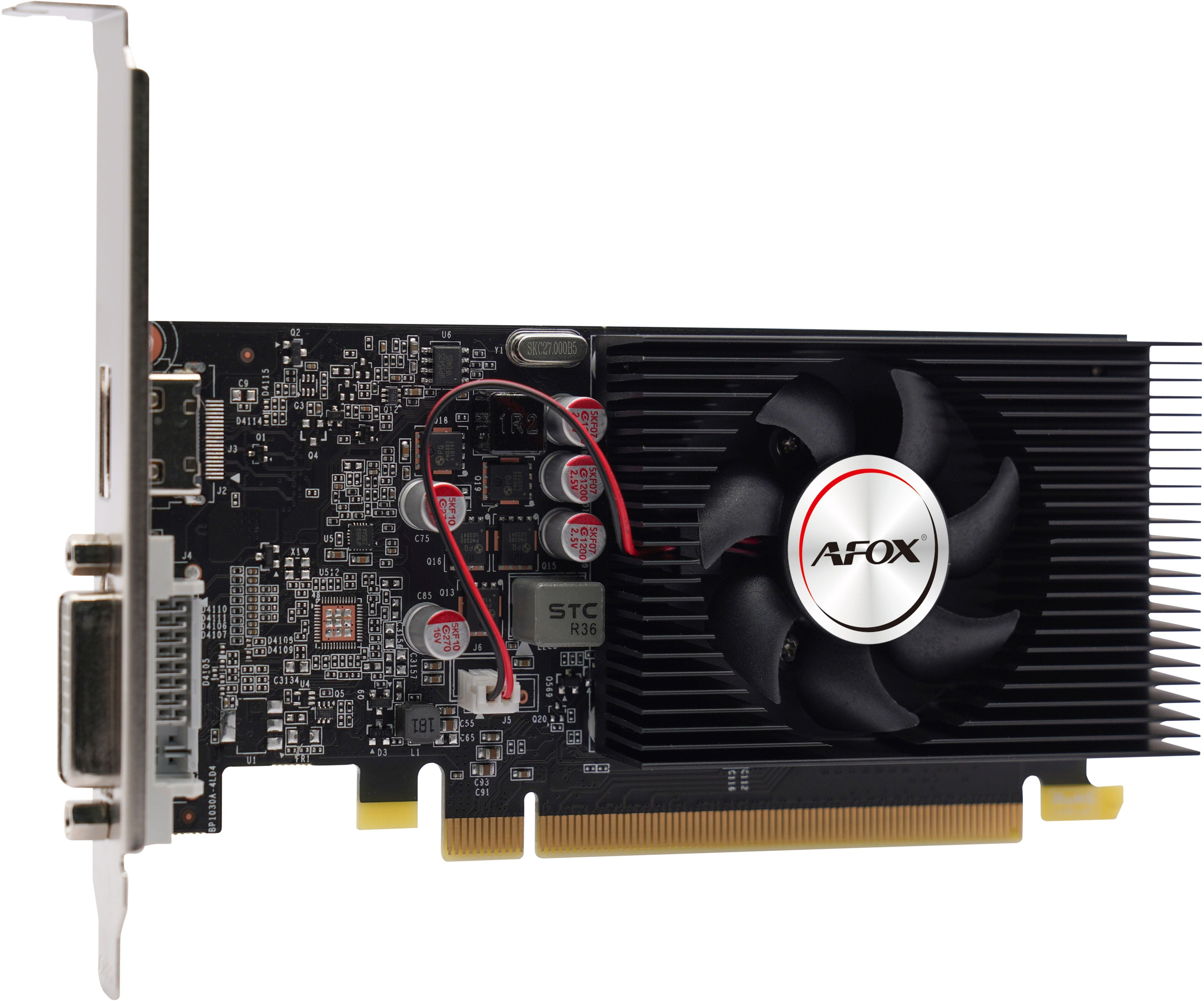 Видеокарта AFOX GeForce GT 1030 4GB GDDR4 (AF1030-4096D4L2) фото2