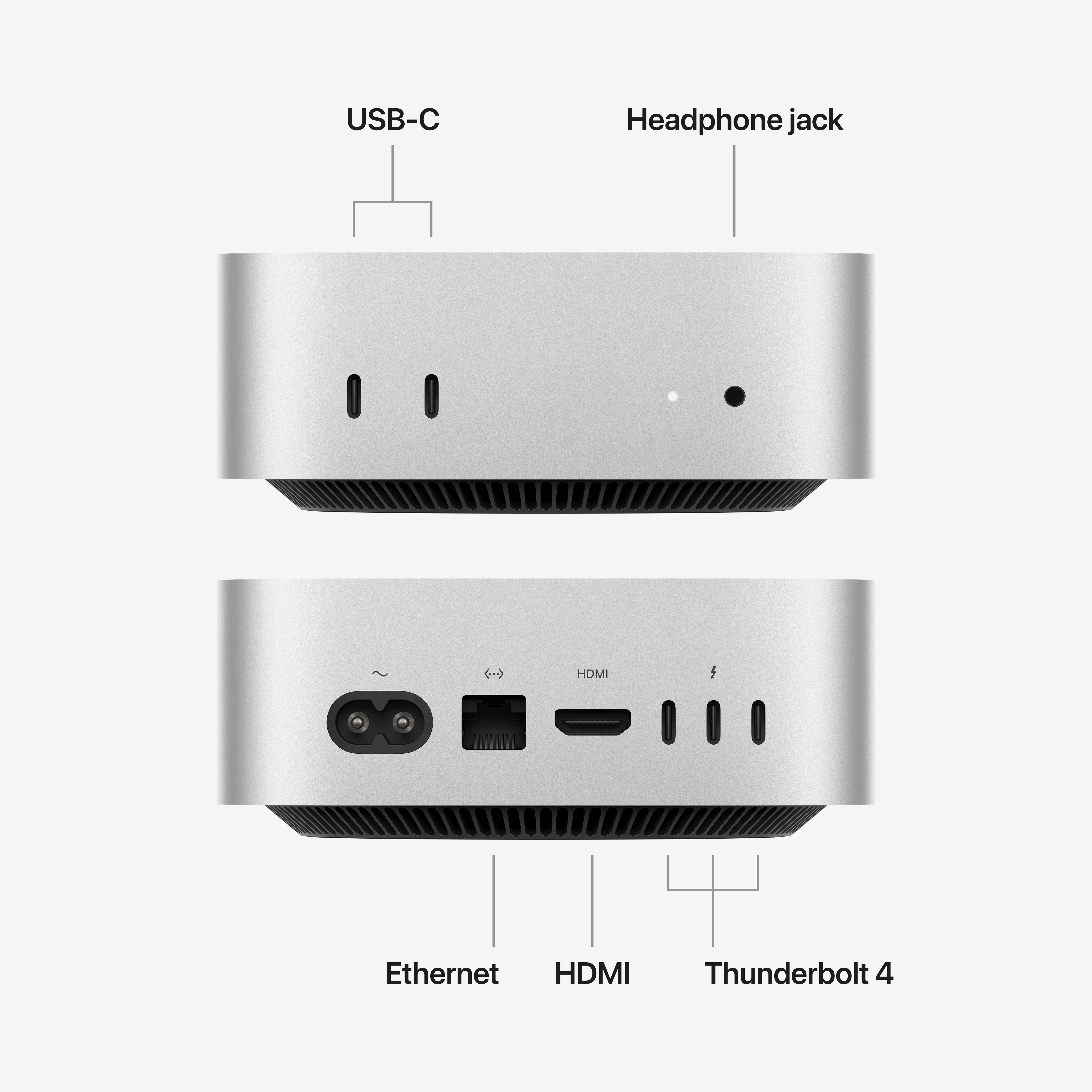 Неттоп Apple Mac mini M6 16/256GB (MHQK4UA/A) фото4