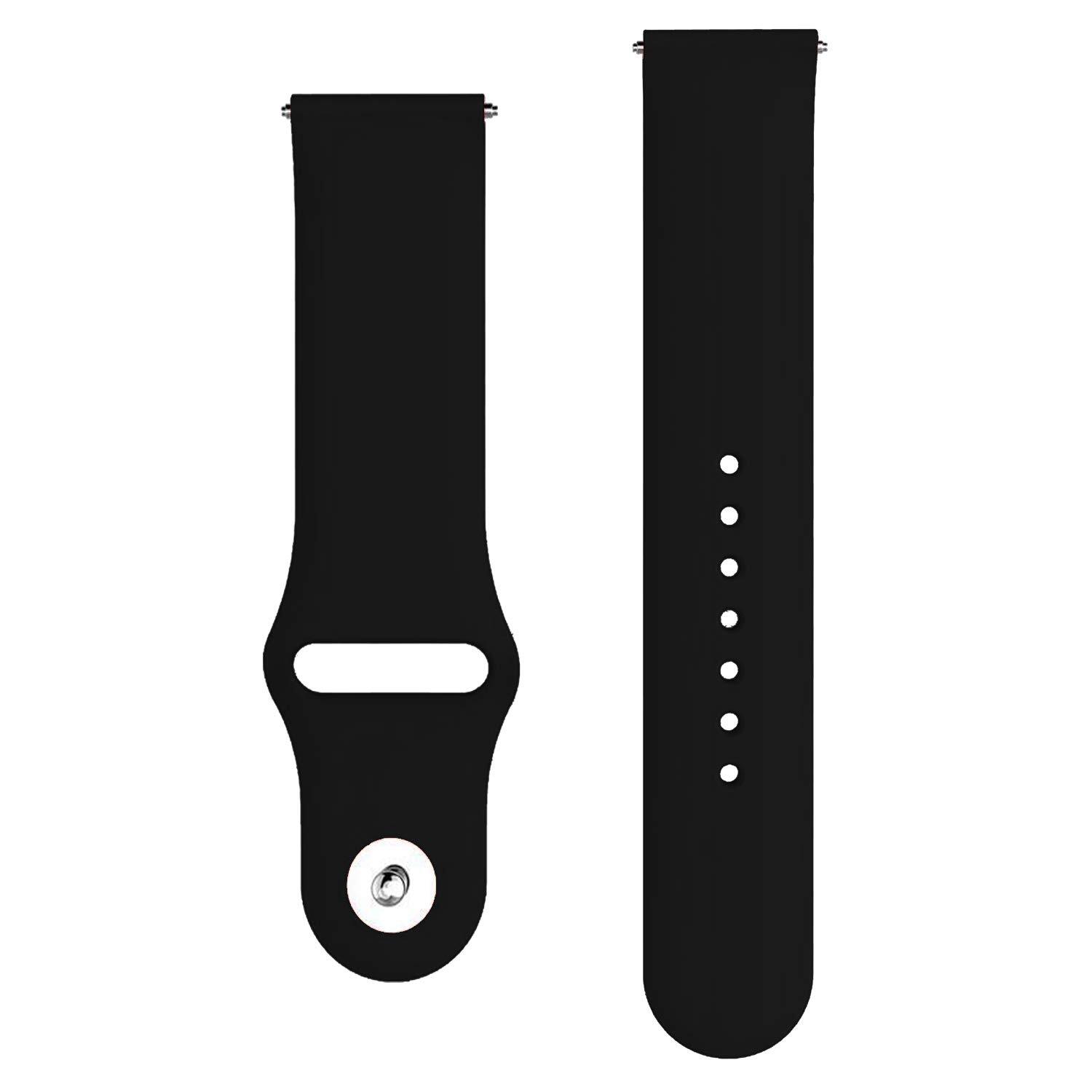 Ремешок ArmorStandart Silicone Watch Strap 20mm Black (ARM60350) фото3