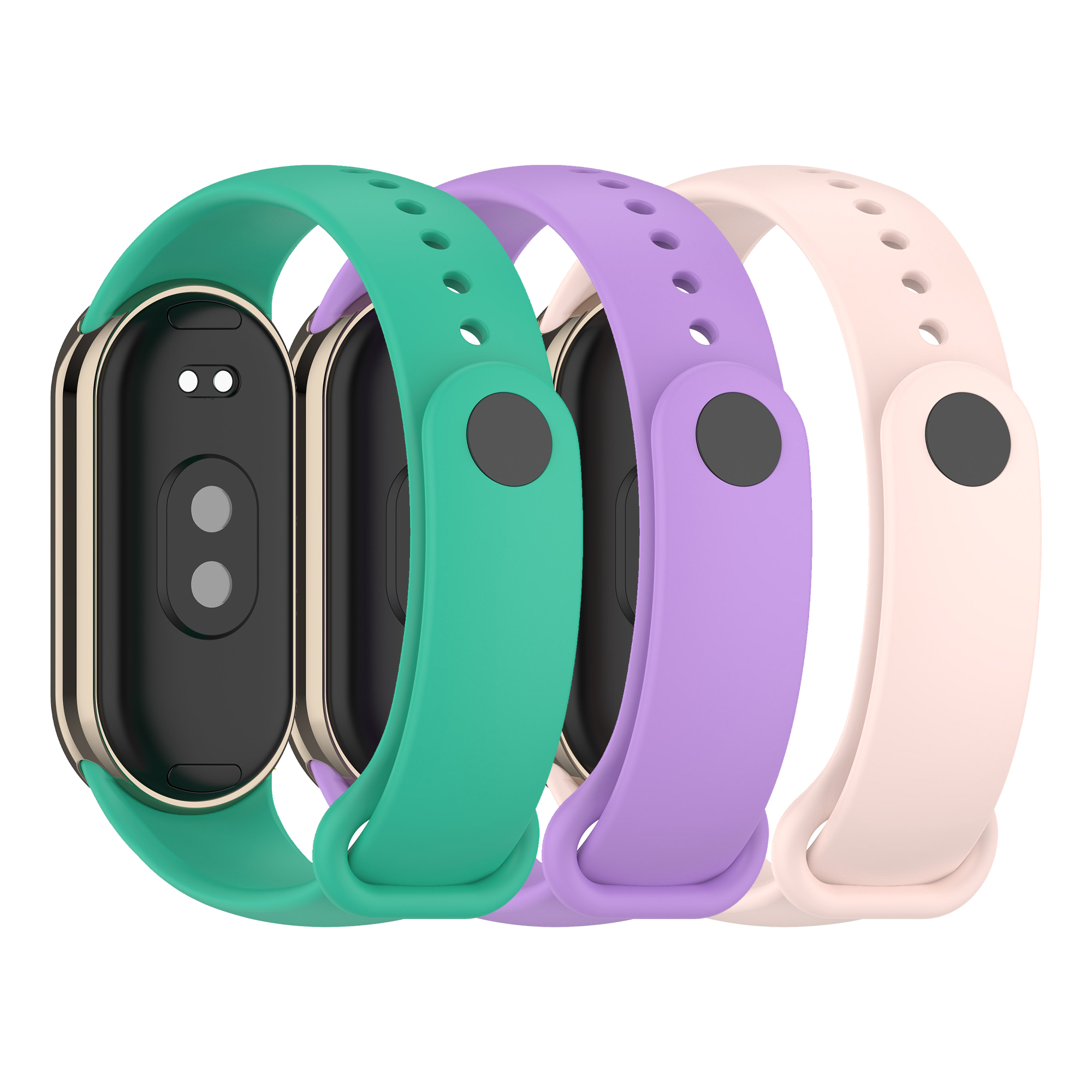 Комплект ремешков ArmorStandart для Xiaomi Smart Band 10/9/8 Spring (ARM75720) фото