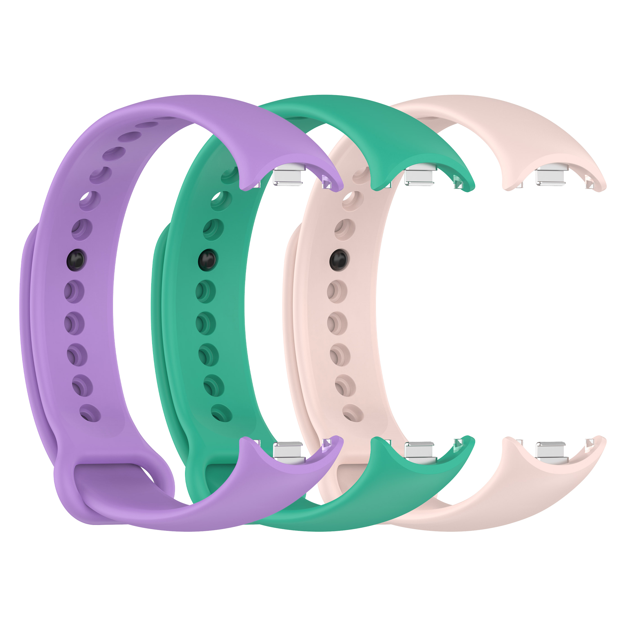 Комплект ремешков ArmorStandart для Xiaomi Smart Band 10/9/8 Spring (ARM75720) фото