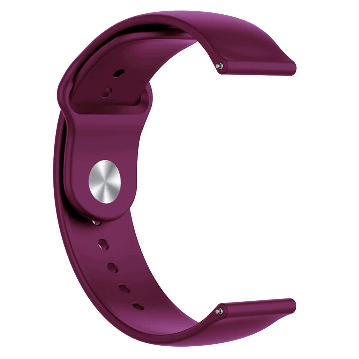 Ремешок ArmorStandart Silicone Watch Strap 20mm Marsala (ARM60520) фото2