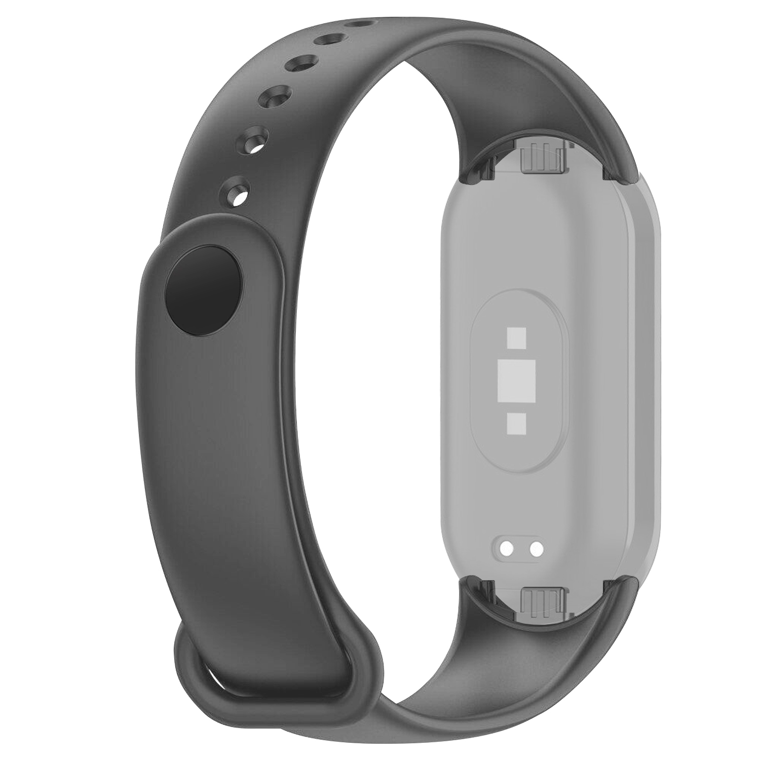 Ремешок ArmorStandart для Xiaomi Smart Band 10/9/8 Platinum Grey (ARM86912) фото2