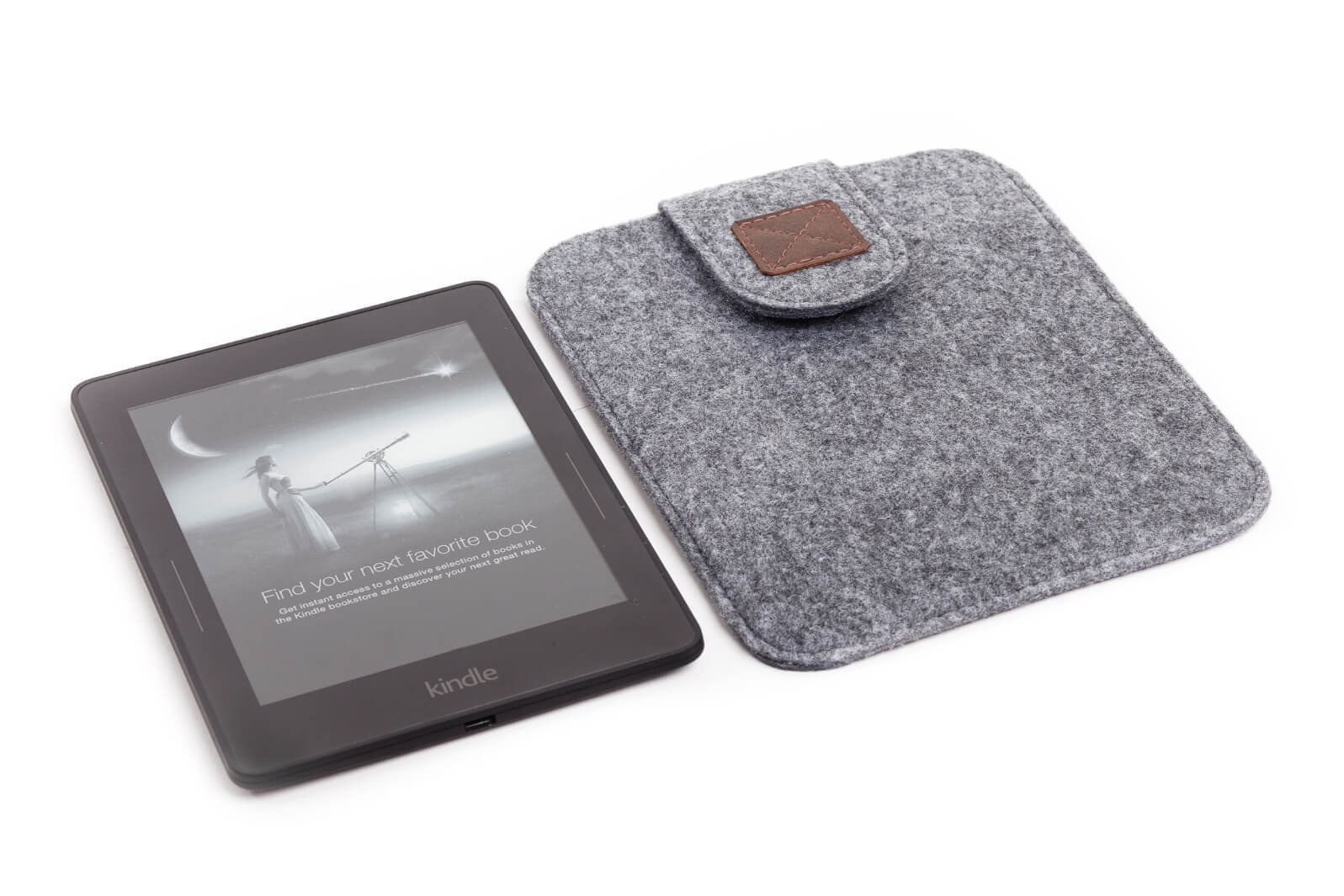 Чехол Gmakin для Amazon Kindle 6 Light Grey (GK03) фото4