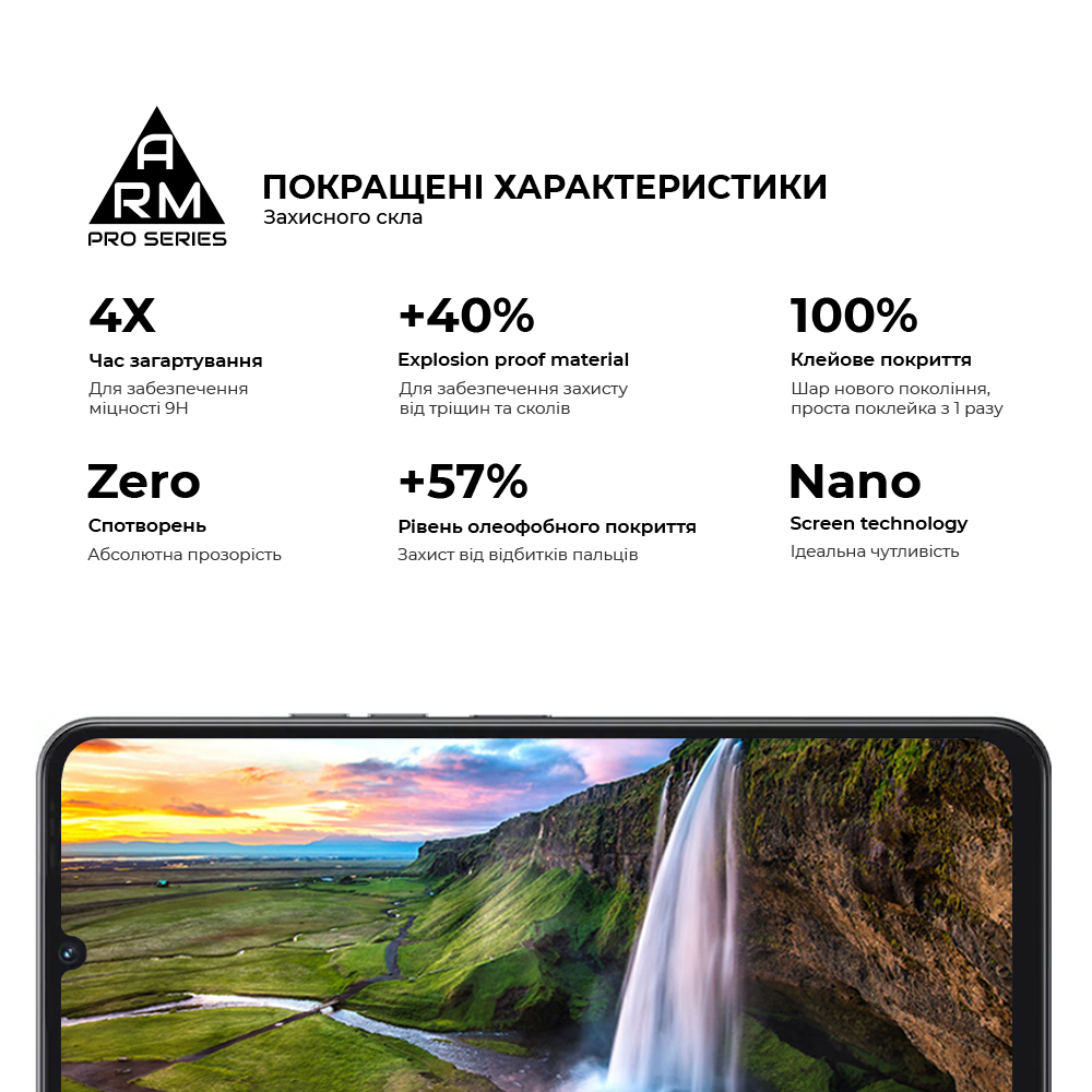 Захисне скло ArmorStandart Pro для Tecno Spark Go 3 4G (ARM91003) фото5
