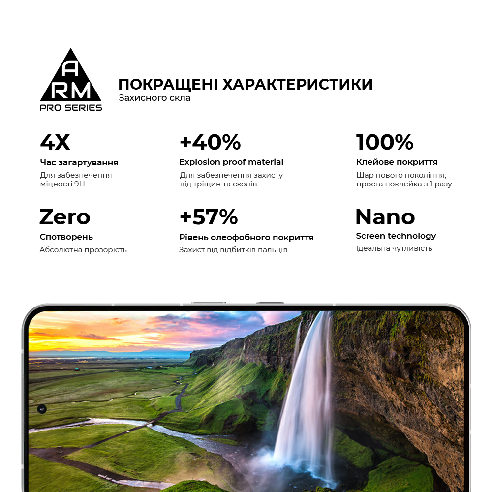 Захисне скло ArmorStandart Pro для Nothing Phone (3) (ARM87829) фото
