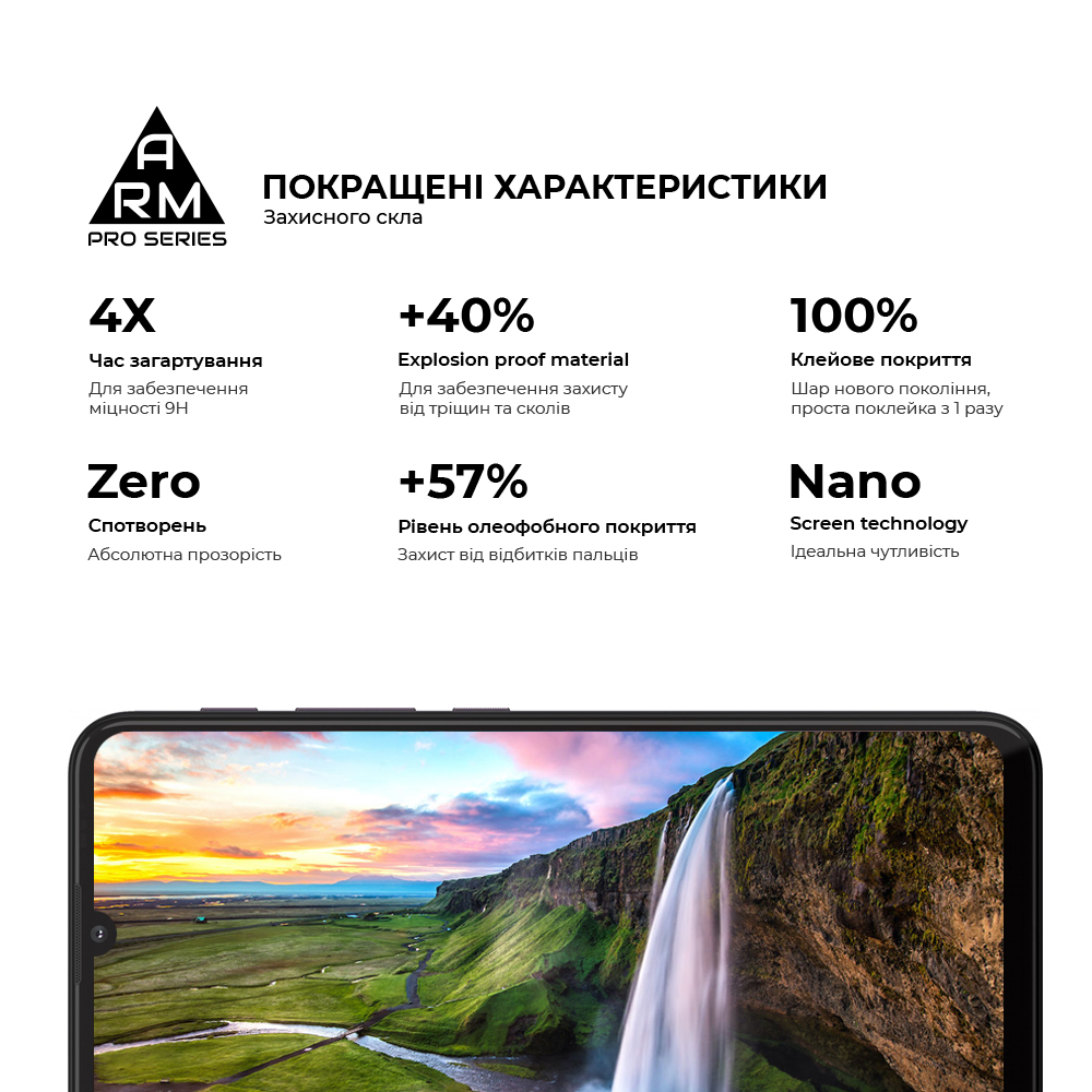 Защитное стекло ArmorStandart Pro для Motorola G20 (ARM59412) фото4