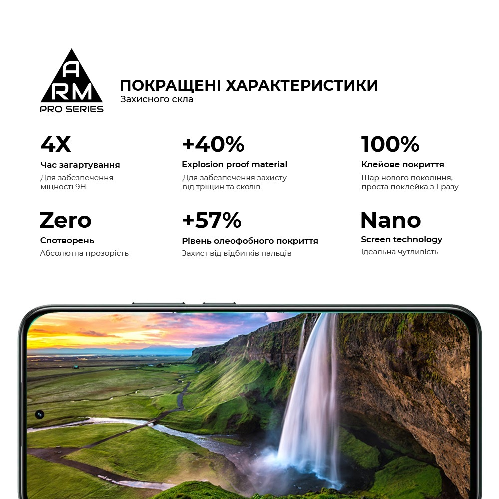 Защитное стекло ArmorStandart Pro для Realme C85 Pro 4G (ARM89893) фото