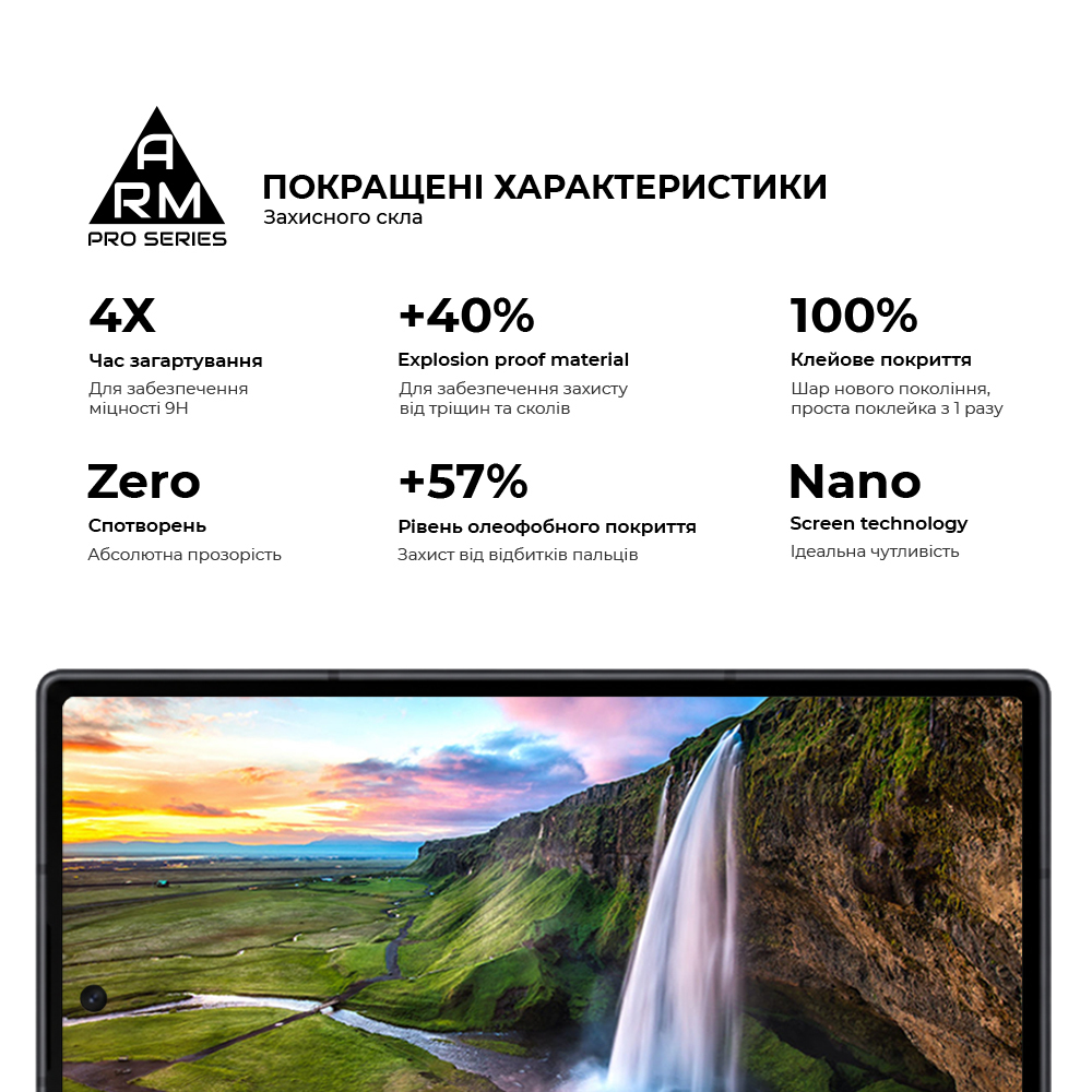 Защитное стекло ArmorStandart Pro на зовнішній дисплей для Samsung Fold8 5G (ARM91551) фото5