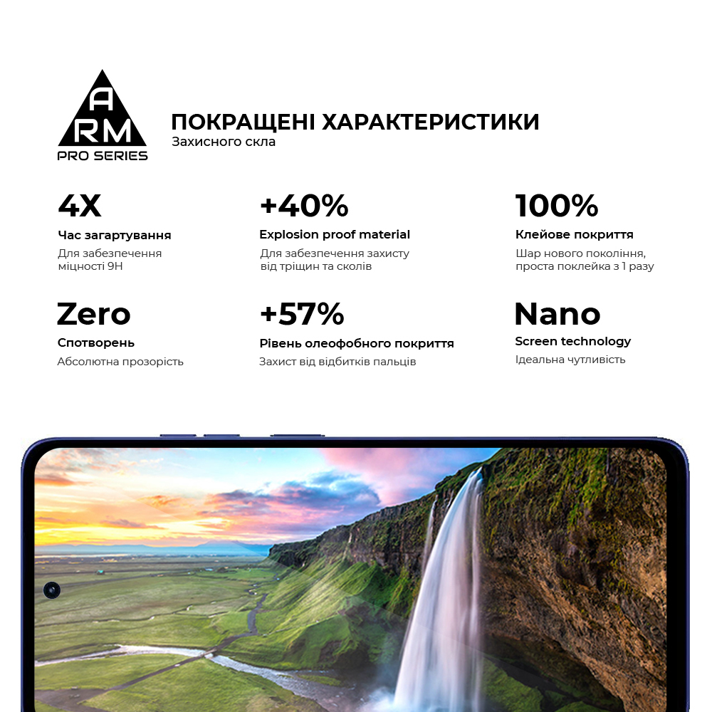 Захисне скло ArmorStandart Pro для Motorola G56 5G (ARM86586) фото5