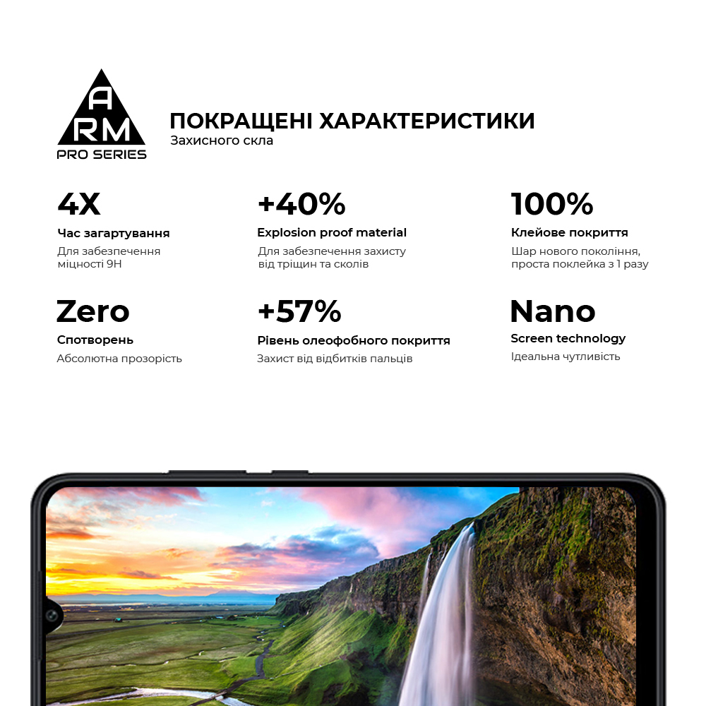 Защитное стекло ArmorStandart Pro для Xiaomi Poco C40 (ARM62124) фото