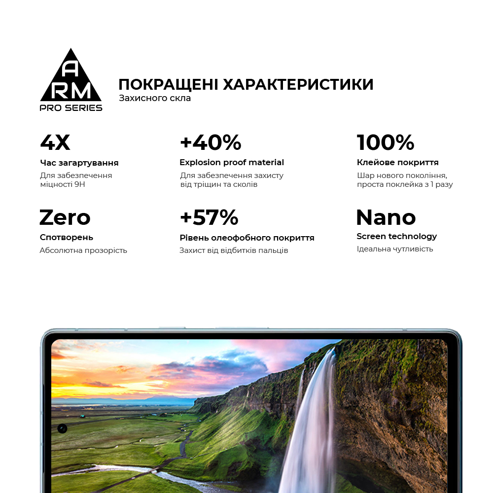 Захисне скло ArmorStandart Pro для Google Pixel 7a (ARM70852) фото
