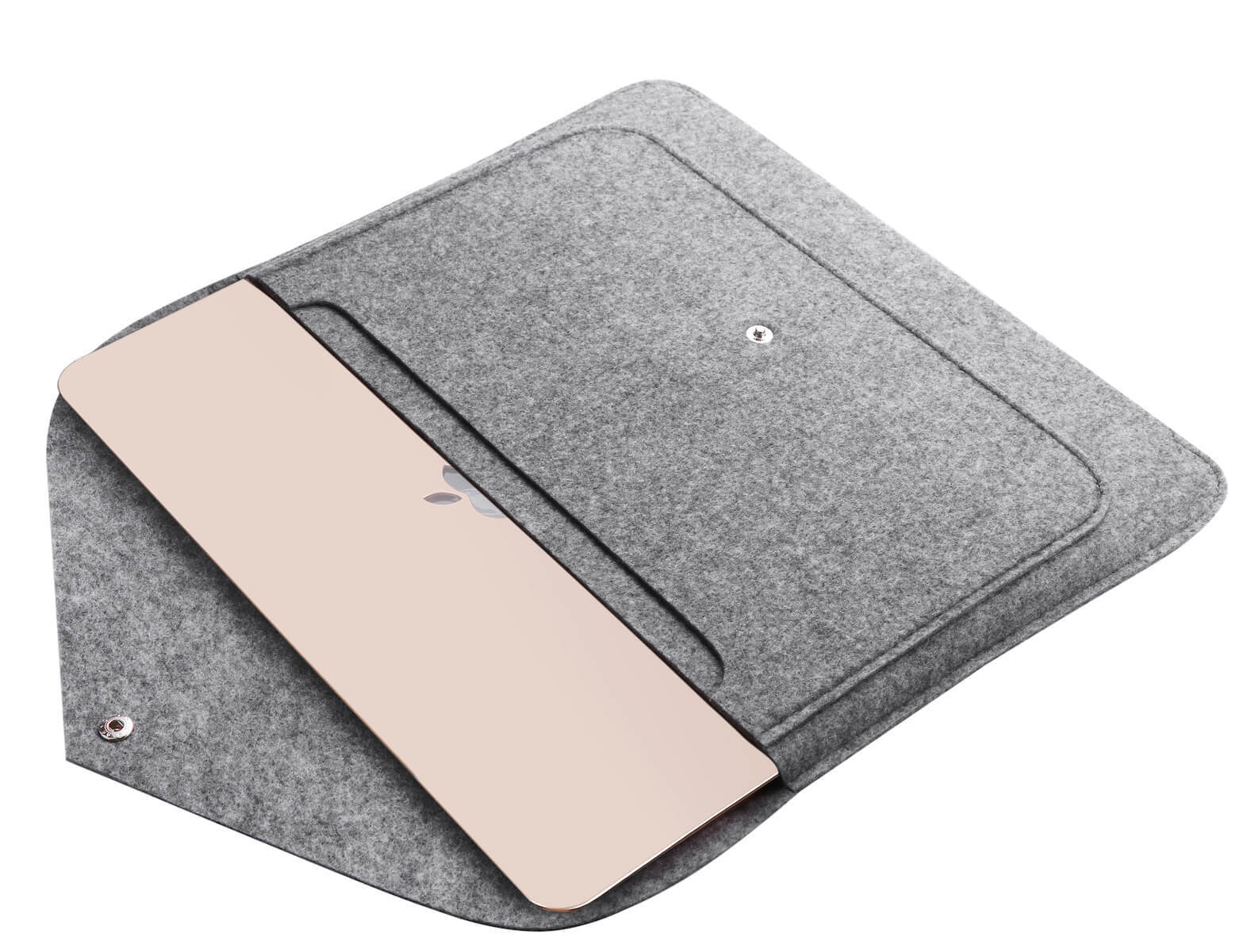 Чехол для ноутбука Gmakin для Macbook Pro 14 світло-сірий (GM07-14) фото3
