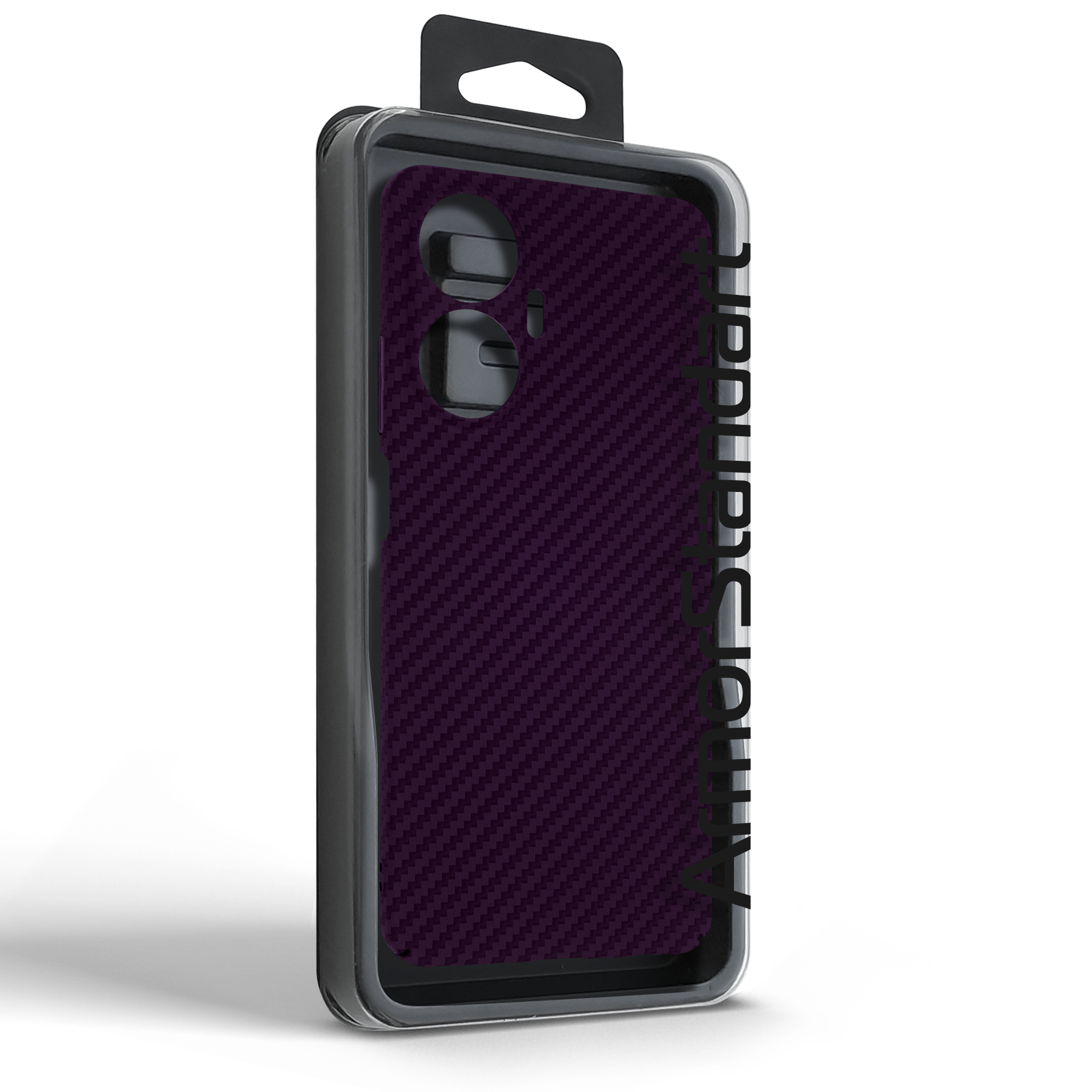 Чехол ArmorStandart LikeCarbon для Realme C55 Purple (ARM71940) фото3