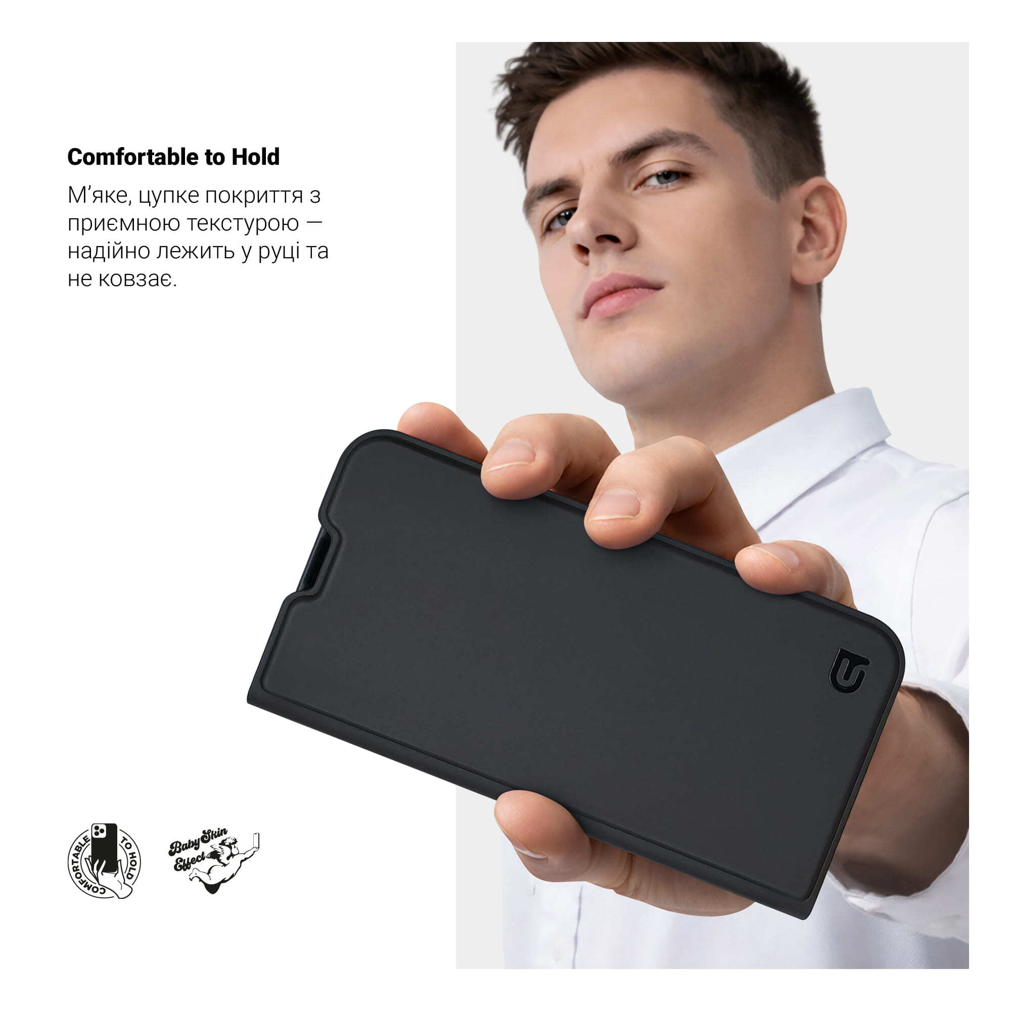 Чехол-книжка ArmorStandart OneFold Case для Xiaomi Redmi 12C Black (ARM72655) фото
