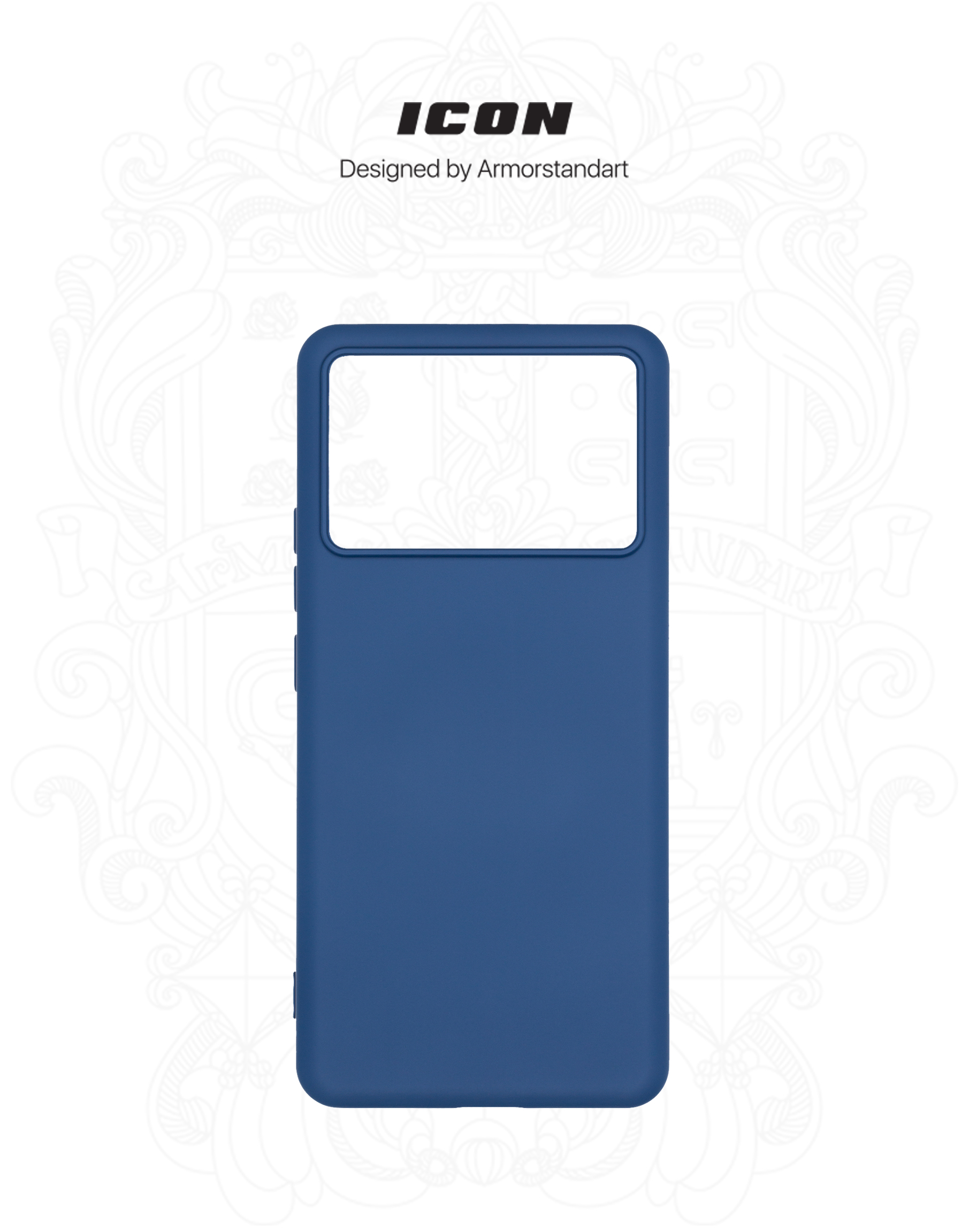 Чехол ArmorStandart ICON для Xiaomi Poco X6 Pro 5G Dark Blue (ARM73366) фото3