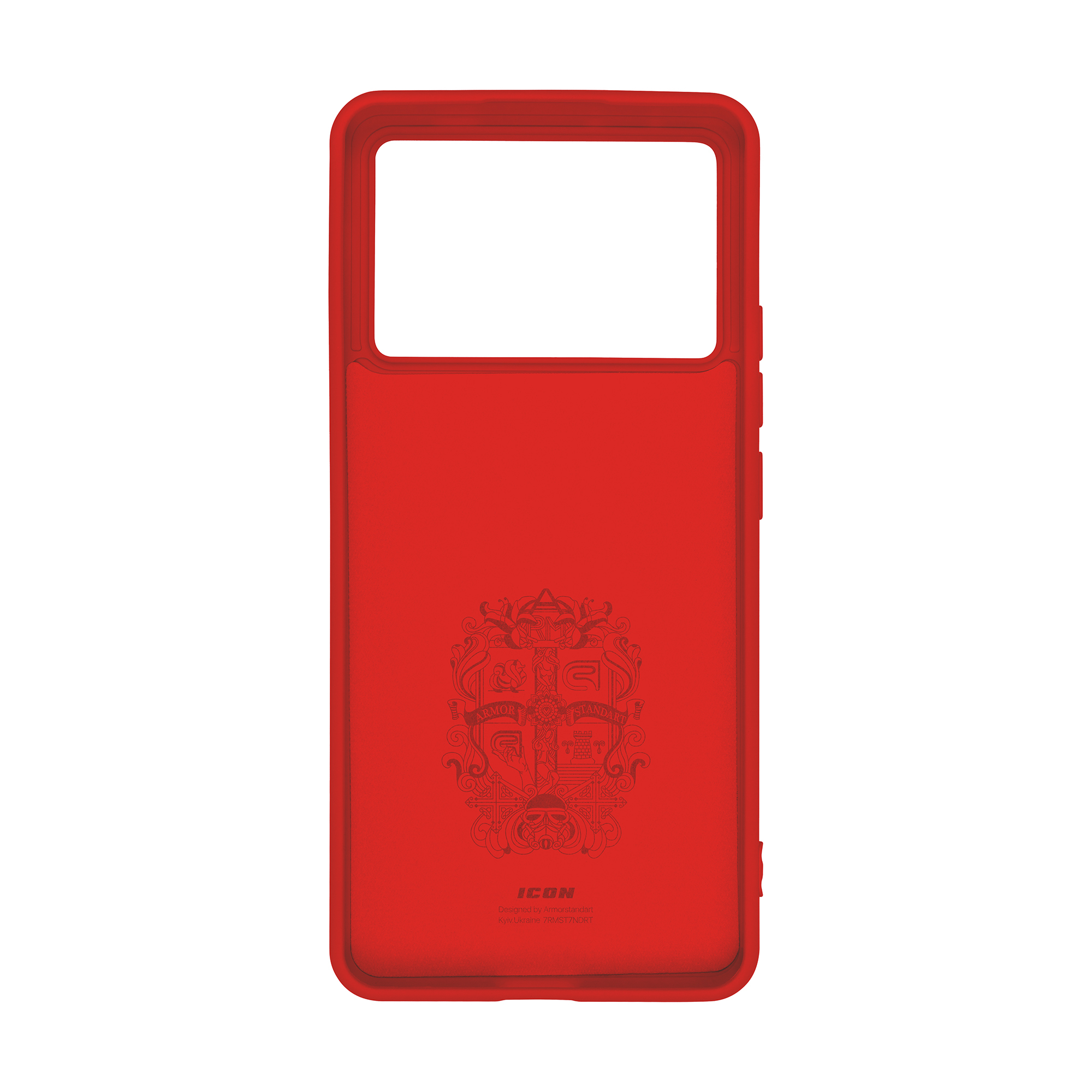 Чехол ArmorStandart ICON для Xiaomi Poco X6 Pro 5G Red (ARM73367) фото2