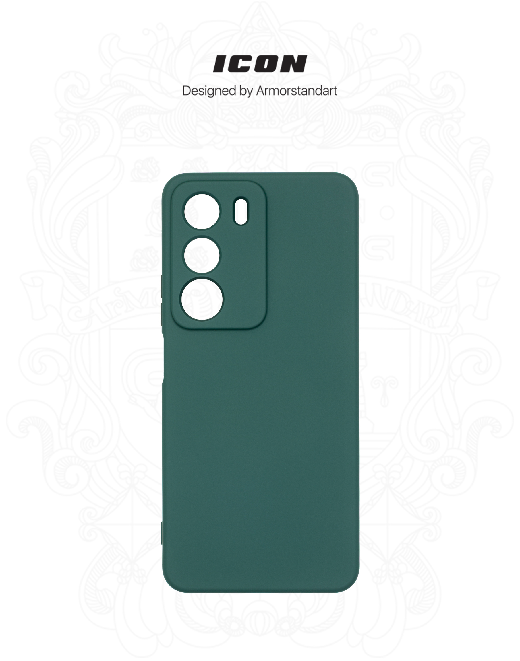 Чехол ArmorStandart ICON для Realme C71 4G Camera cover Dark Green (ARM87434) фото