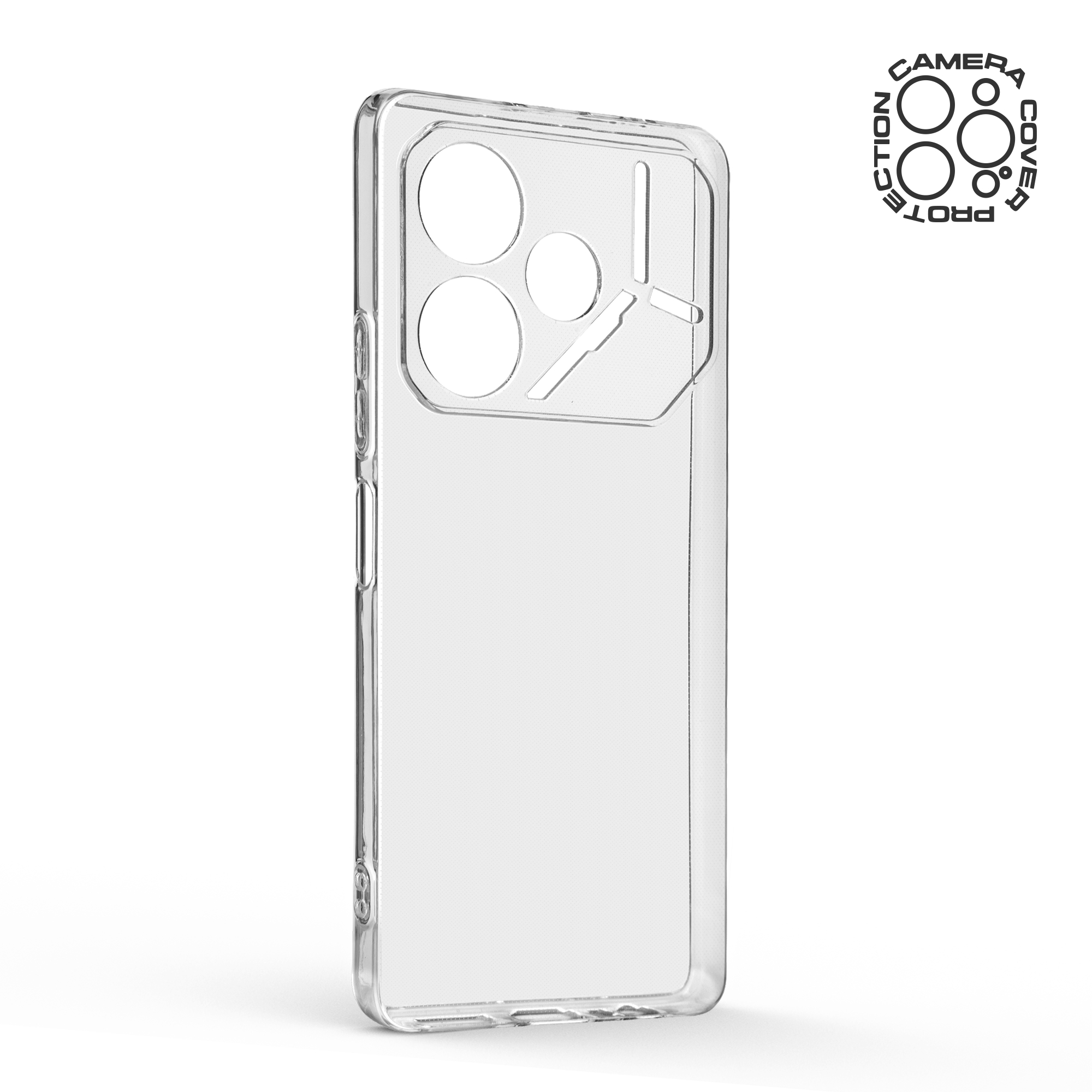 Чехол ArmorStandart Air для Tecno Pova 6 (LI7) Camera cover Clear (ARM78222) фото