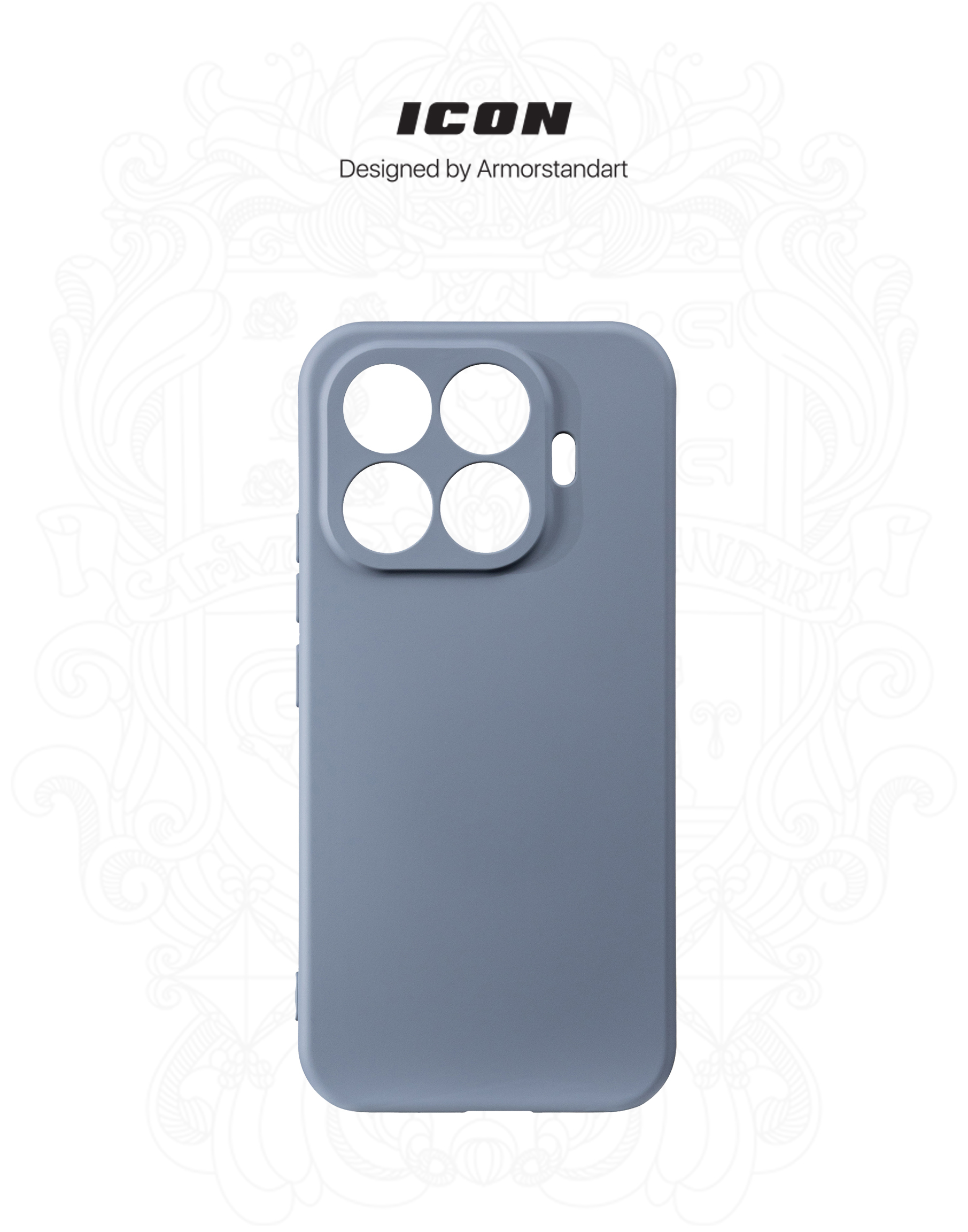 Чехол ArmorStandart ICON для Xiaomi 17T 5G Camera cover Winter Blue (ARM91084) фото