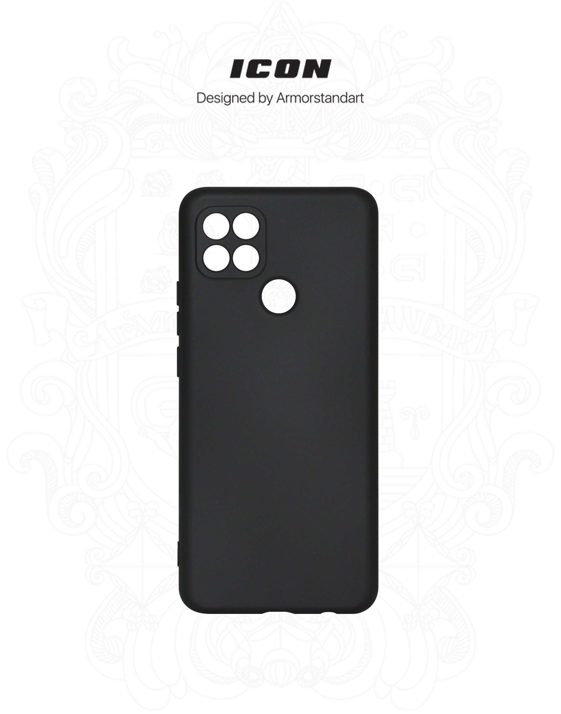 Чехол ArmorStandart ICON для OPPO A15/15S Camera cover Black (ARM58515) фото