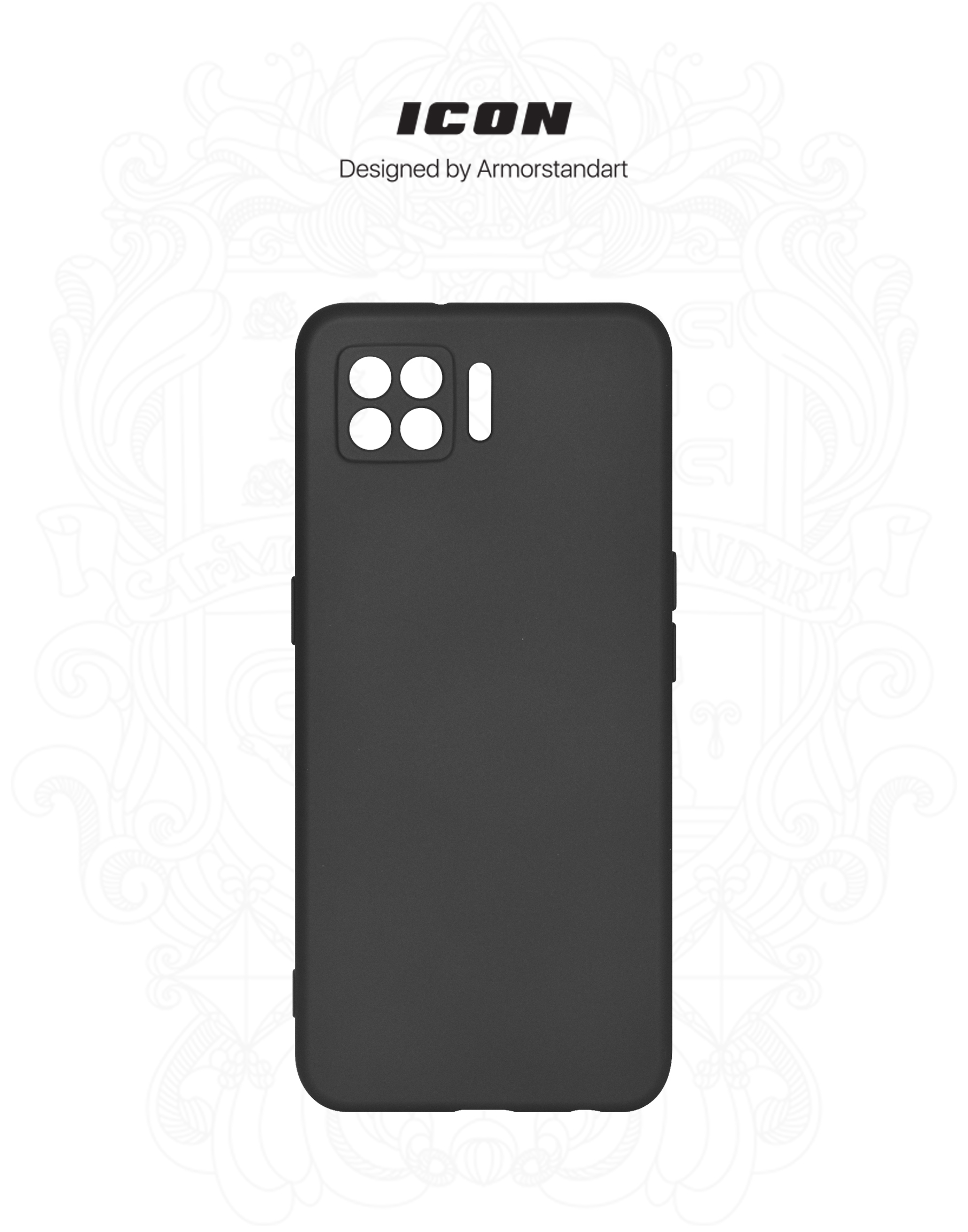 Чохол ArmorStandart ICON для OPPO A73 Camera cover Black (ARM58518) фото3