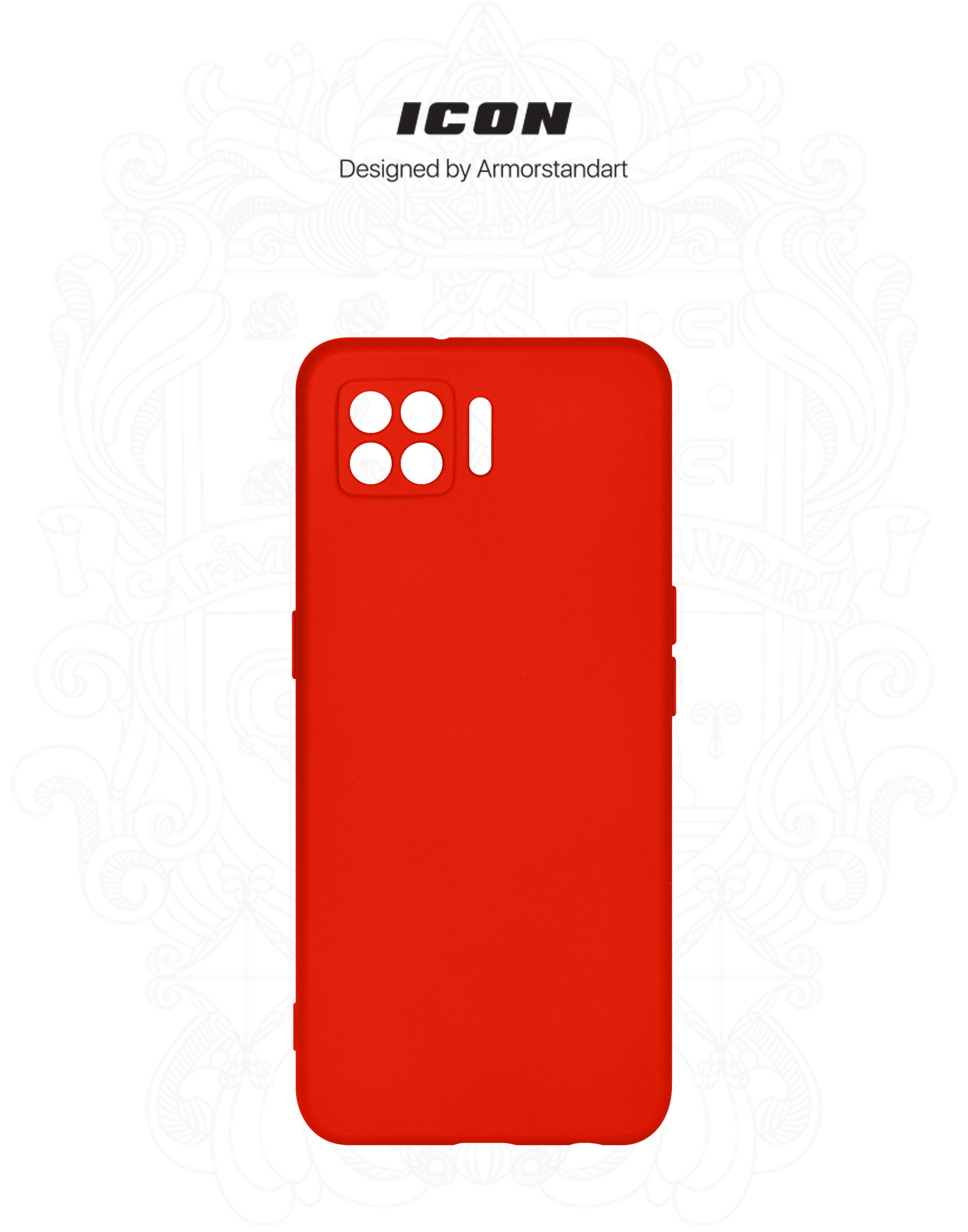 Чехол ArmorStandart ICON для OPPO A73 Camera cover Chili Red (ARM58520) фото