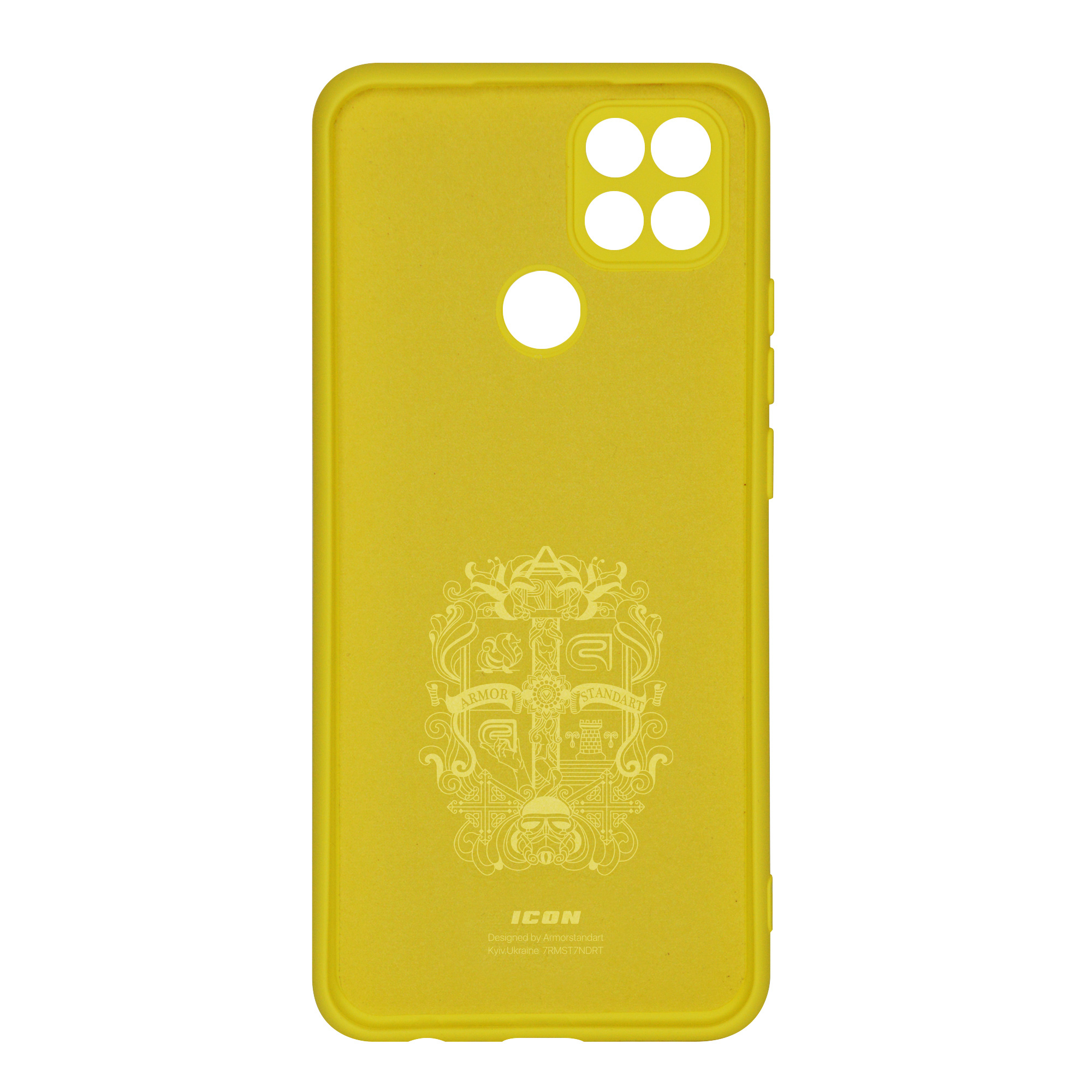 Чехол ArmorStandart ICON для OPPO A15/15S Camera cover Yellow (ARM58543) фото