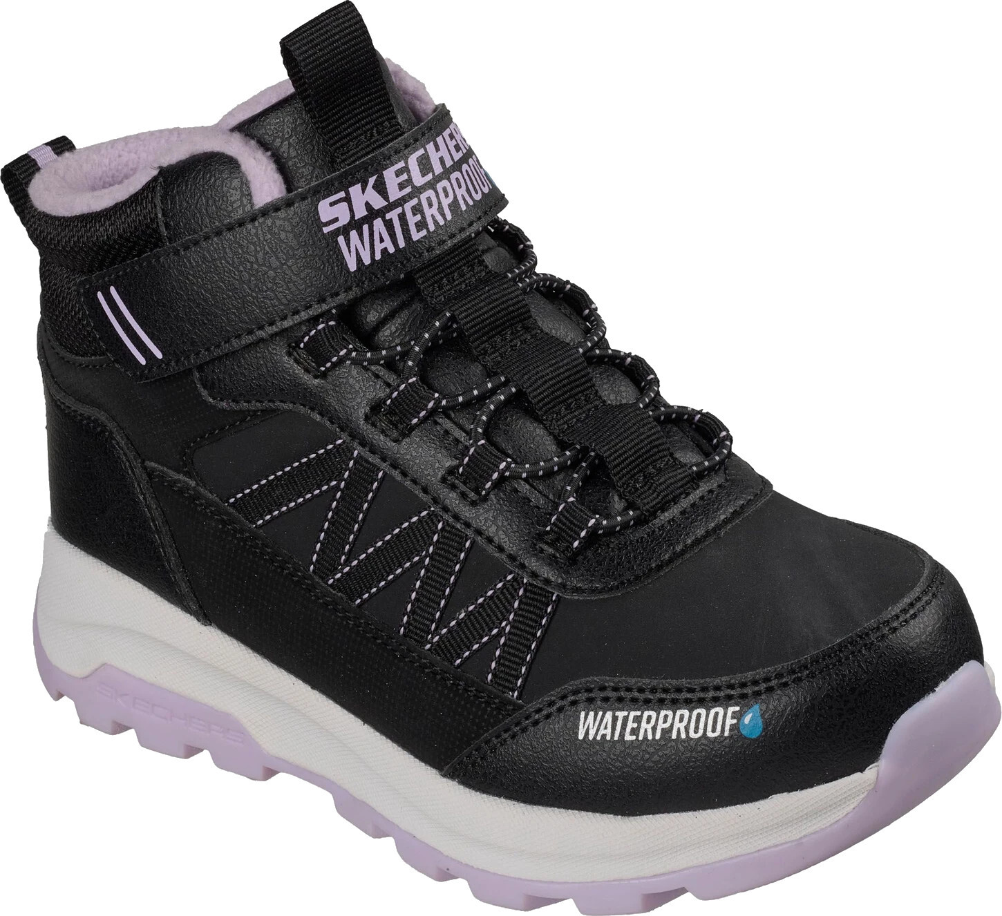 Ботинки для девочек Skechers Verloma 303493L BKLV 33.5 (2 US) черные фото3