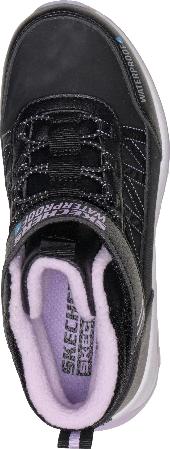Ботинки для девочек Skechers Verloma 303493L BKLV 33.5 (2 US) черные фото5