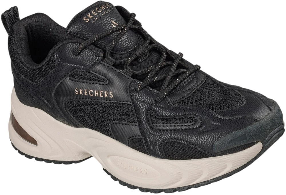 Кросівки жіночі Skechers Uno Ryze-Scale Above 177617 BLK 39 (9 US) чорні фото3