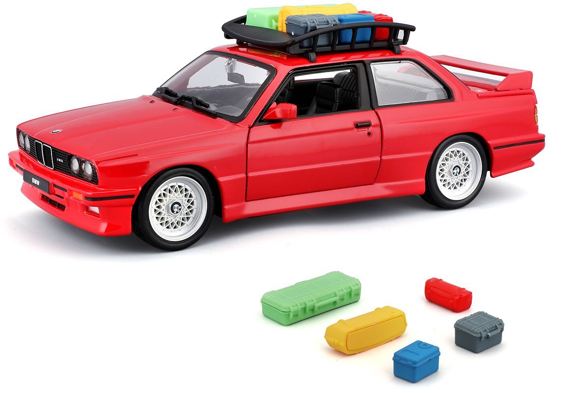 Автомодель Bburago BMW M3 Eurotrek (1988) (18-23014) фото