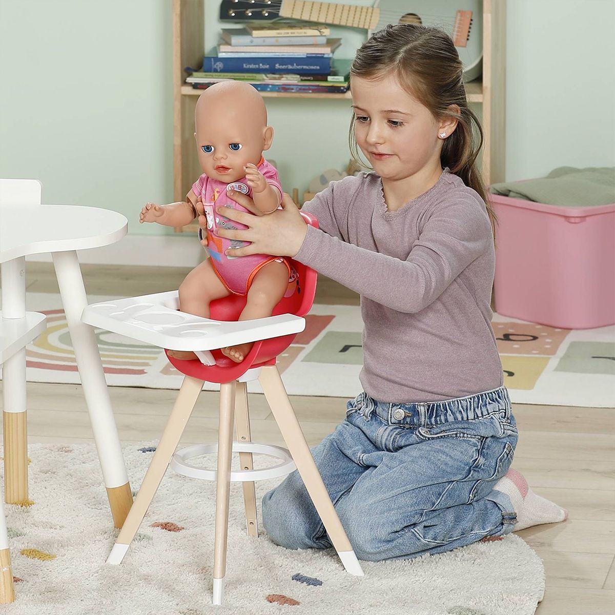 Стульчик для куклы Baby Born – Время кормления (839744) фото4