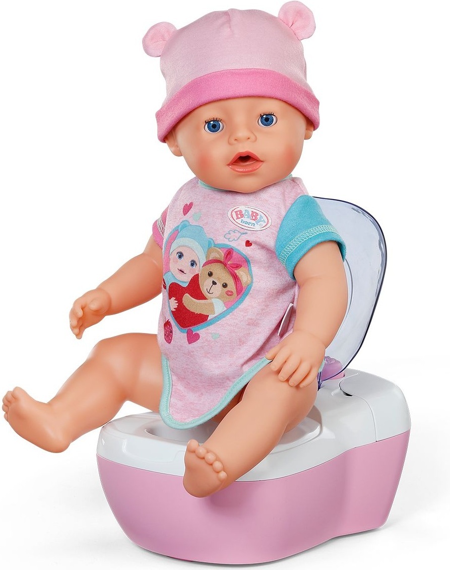 Интерактивный унитазик для куклы Baby Born – Маленький туалет (звук) (837542) фото3