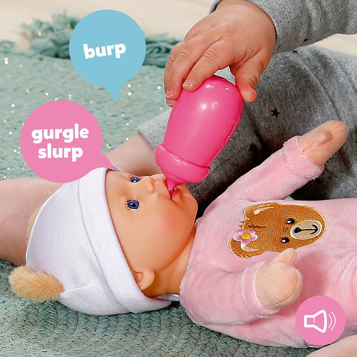 Интерактивная кукла Baby Born – Рози (30 см) (840481) фото4