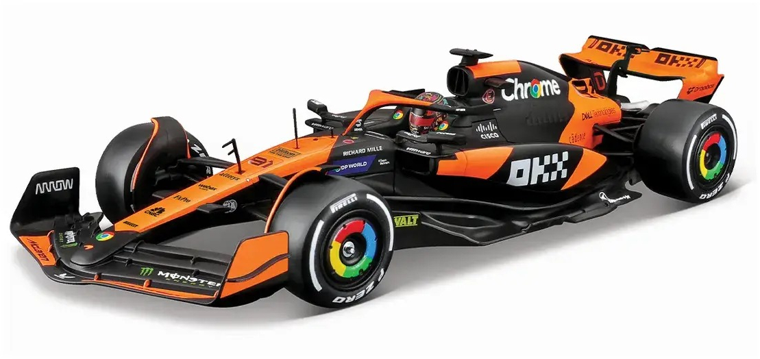Авто-конструктор Bburago McLaren MCL38 (1:24) (18-28512) фото5