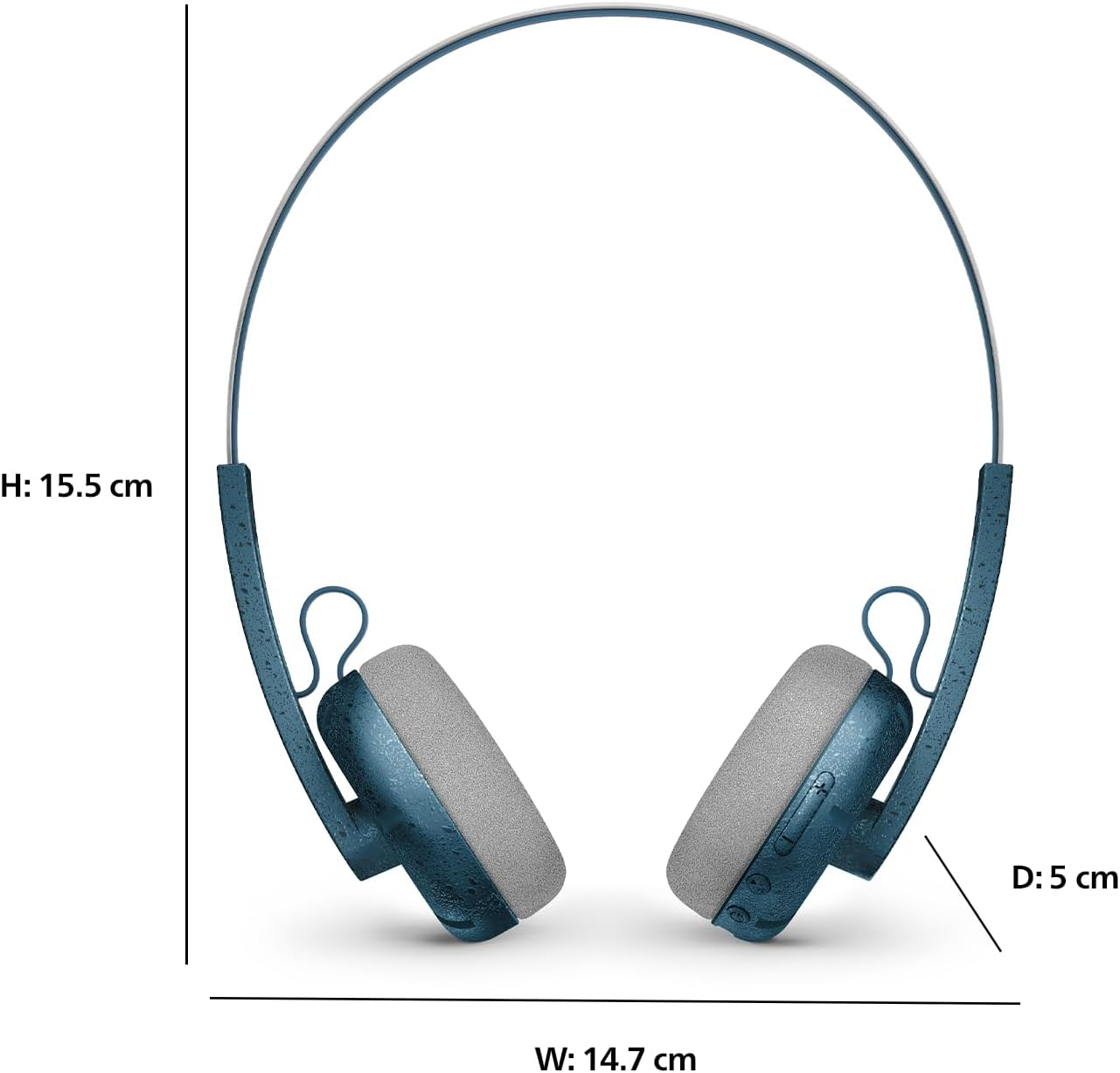Навушники On-ear Philips TAH2000 BT 5.4, Wireless, Mic Синій (TAH2000TL/00) фото2