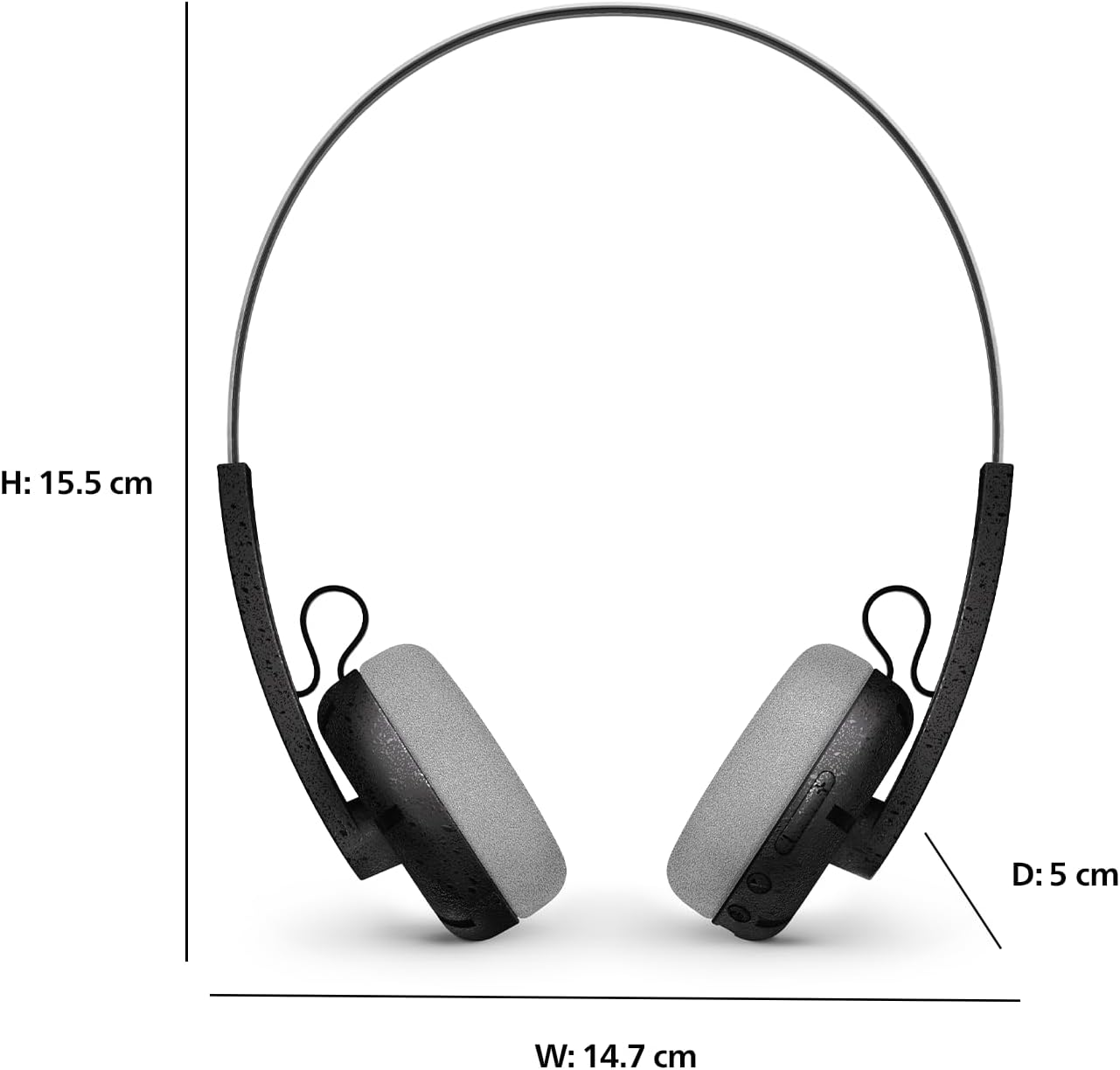 Наушники On-ear Philips TAH2000 BT 5.4, Wireless, Mic Черный (TAH2000BK/00) фото2