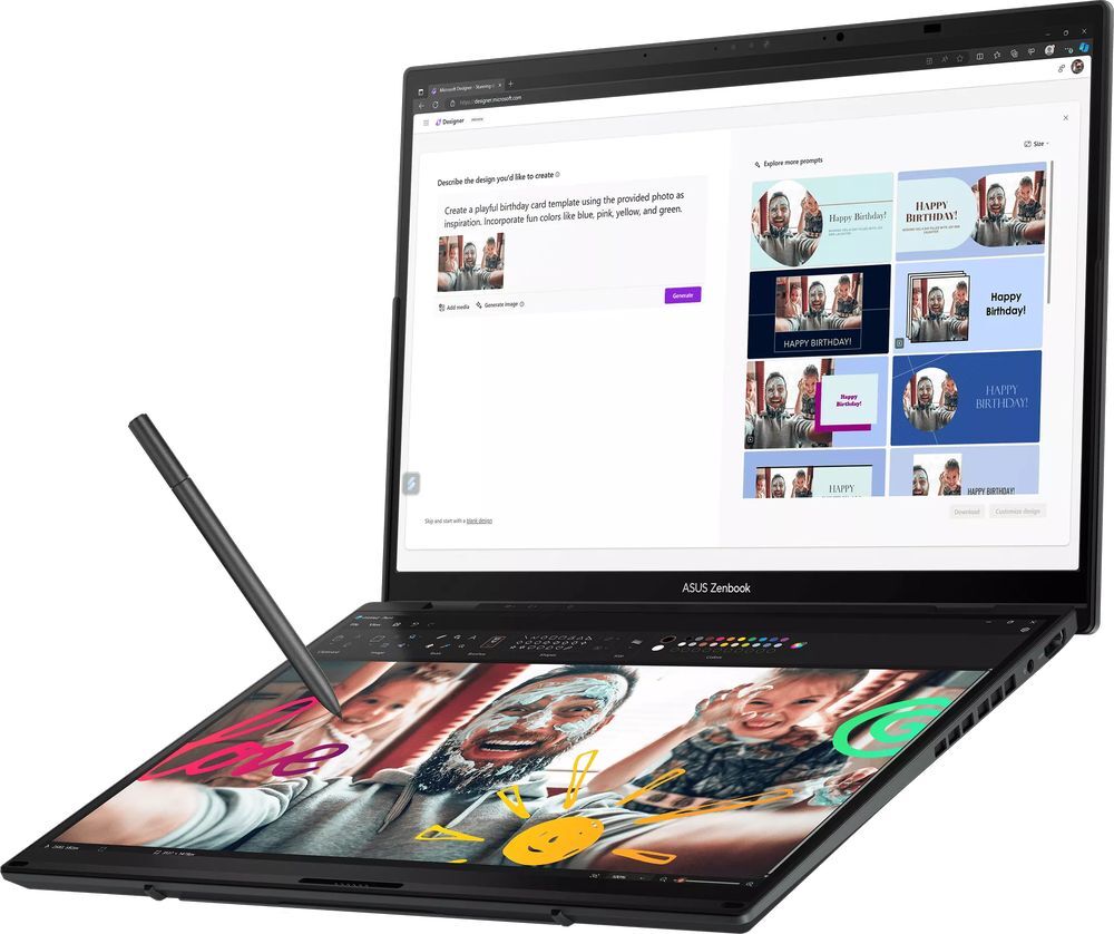 Ноутбук ASUS Zenbook DUO UX8406CA-QL366W (90NB14X1-M00N20) фото3
