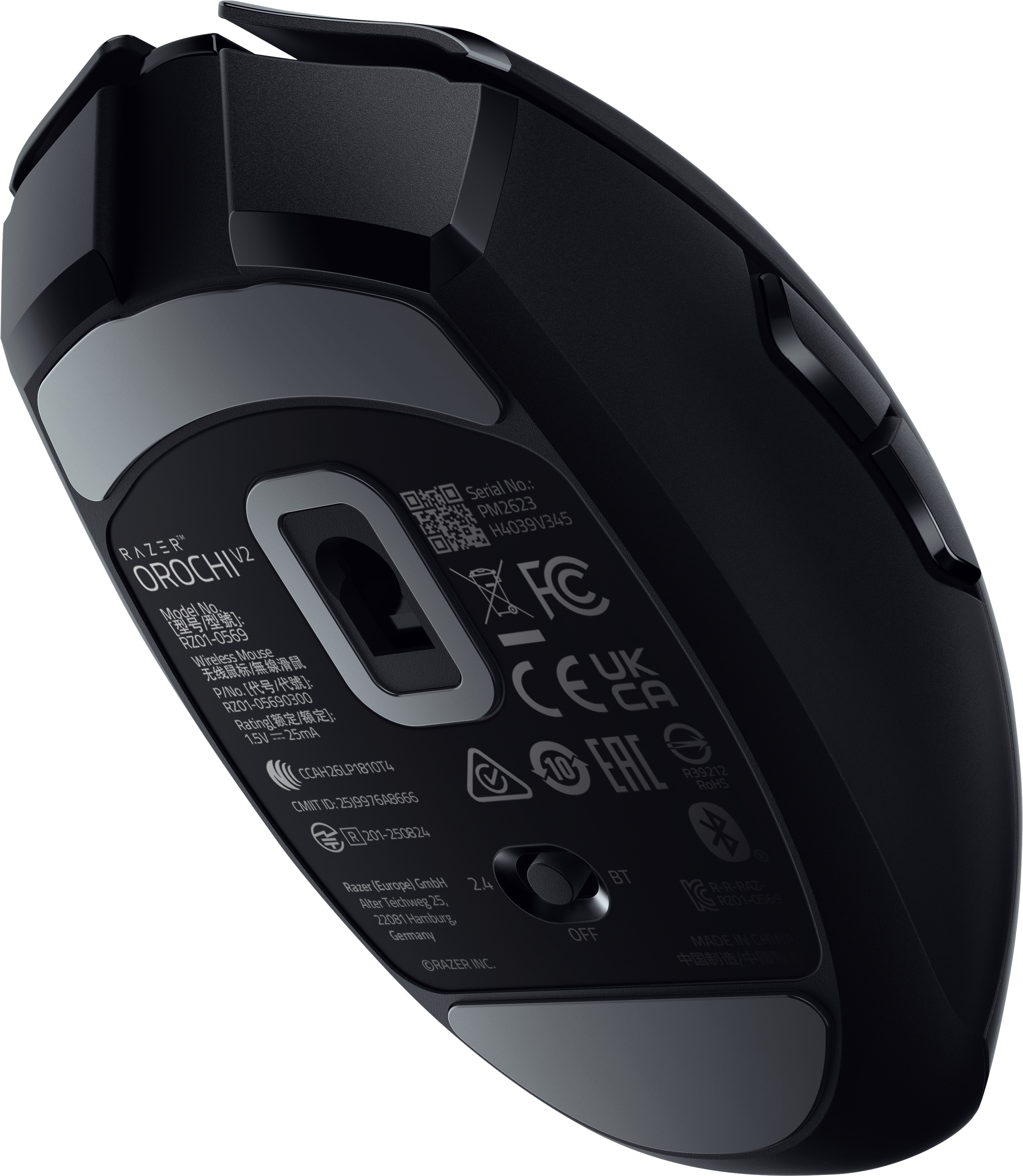 Игровая мышь Razer Orochi V2 Wireless Black (RZ01-05690100-R3M1) фото5