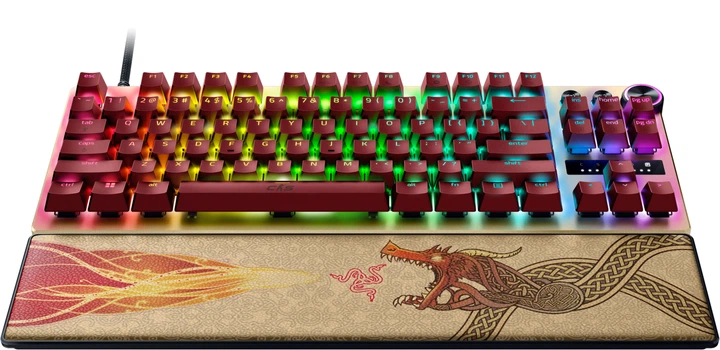 Ігрова клавіатура Razer Huntsman V3 PRO TKL, Counter-Strike 2 Ed. (RZ03-04982100-R3M1) фото