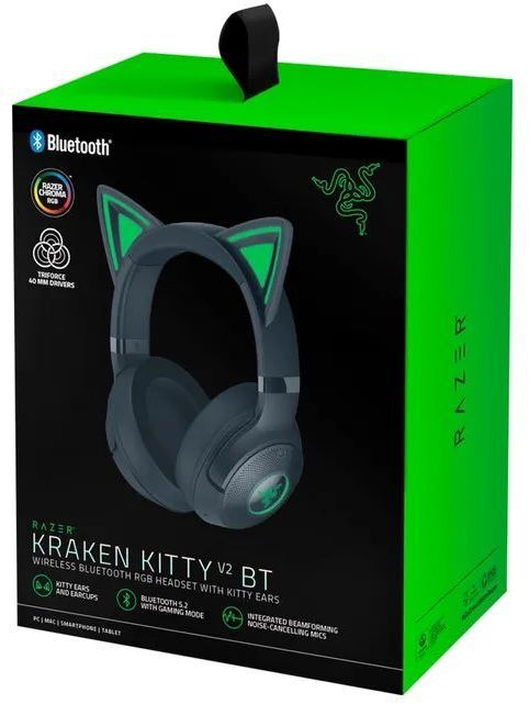 Игровая гарнитура Razer Kraken Kitty V2 BT Black (RZ04-04860500-R3M1) фото7