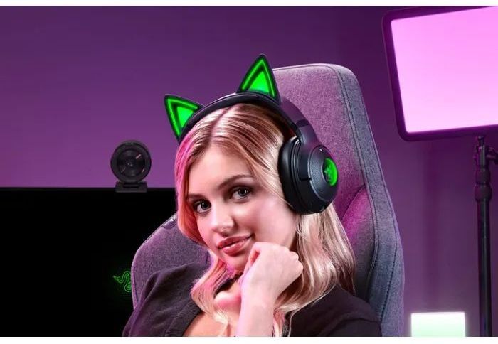 Игровая гарнитура Razer Kraken Kitty V2 BT Black (RZ04-04860500-R3M1) фото9
