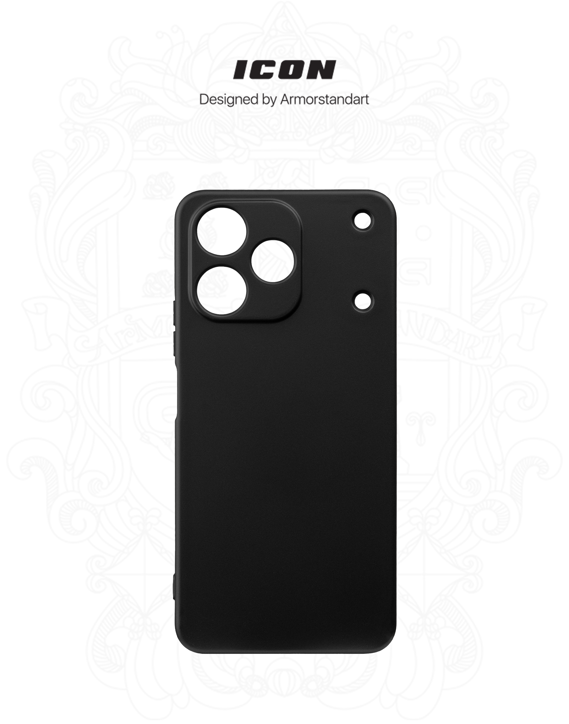 Чехол ArmorStandart ICON для Realme Note 80 4G Camera cover Black (ARM92252) фото3
